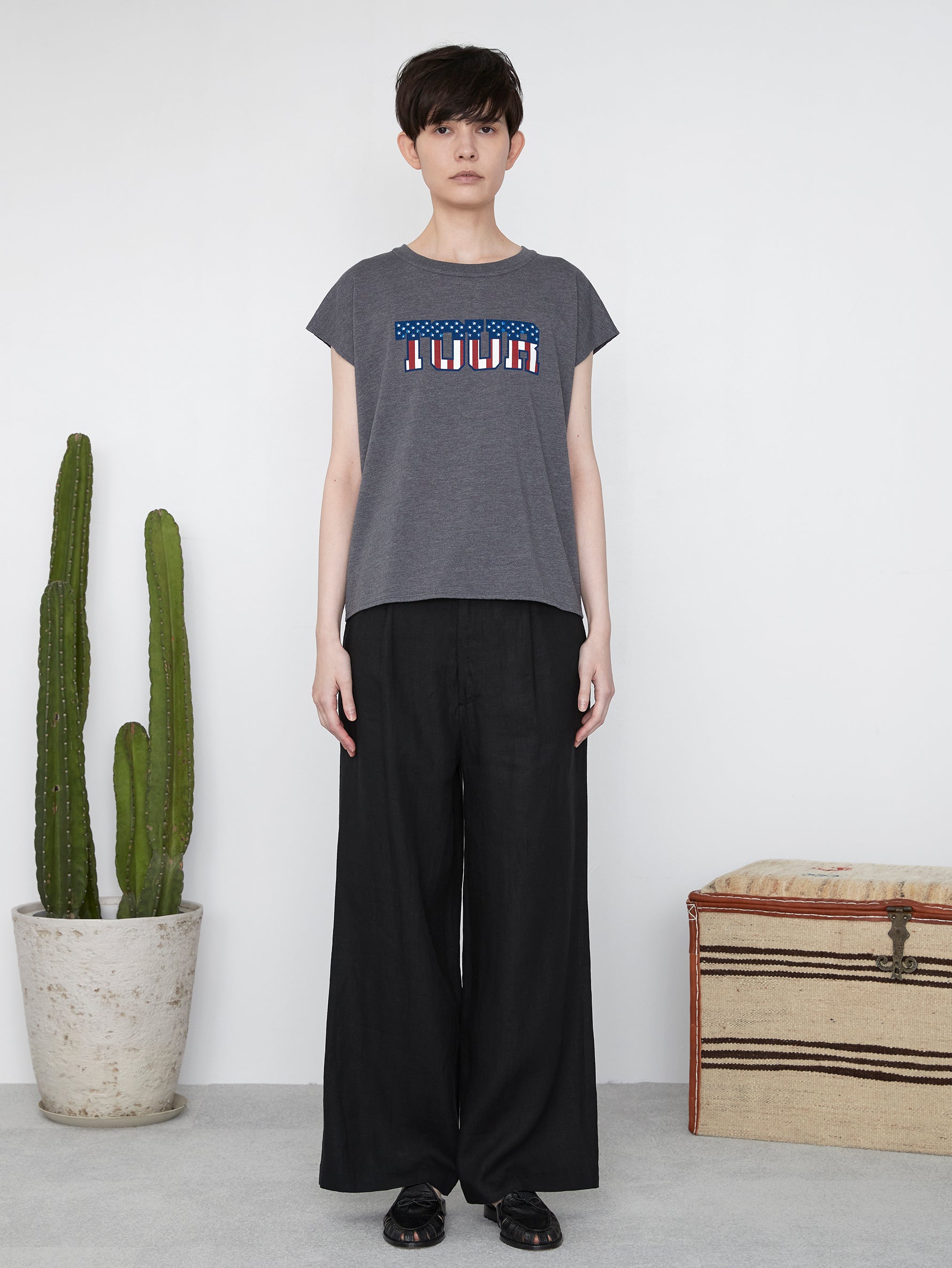 TOURフレンチTシャツ/TBES-464