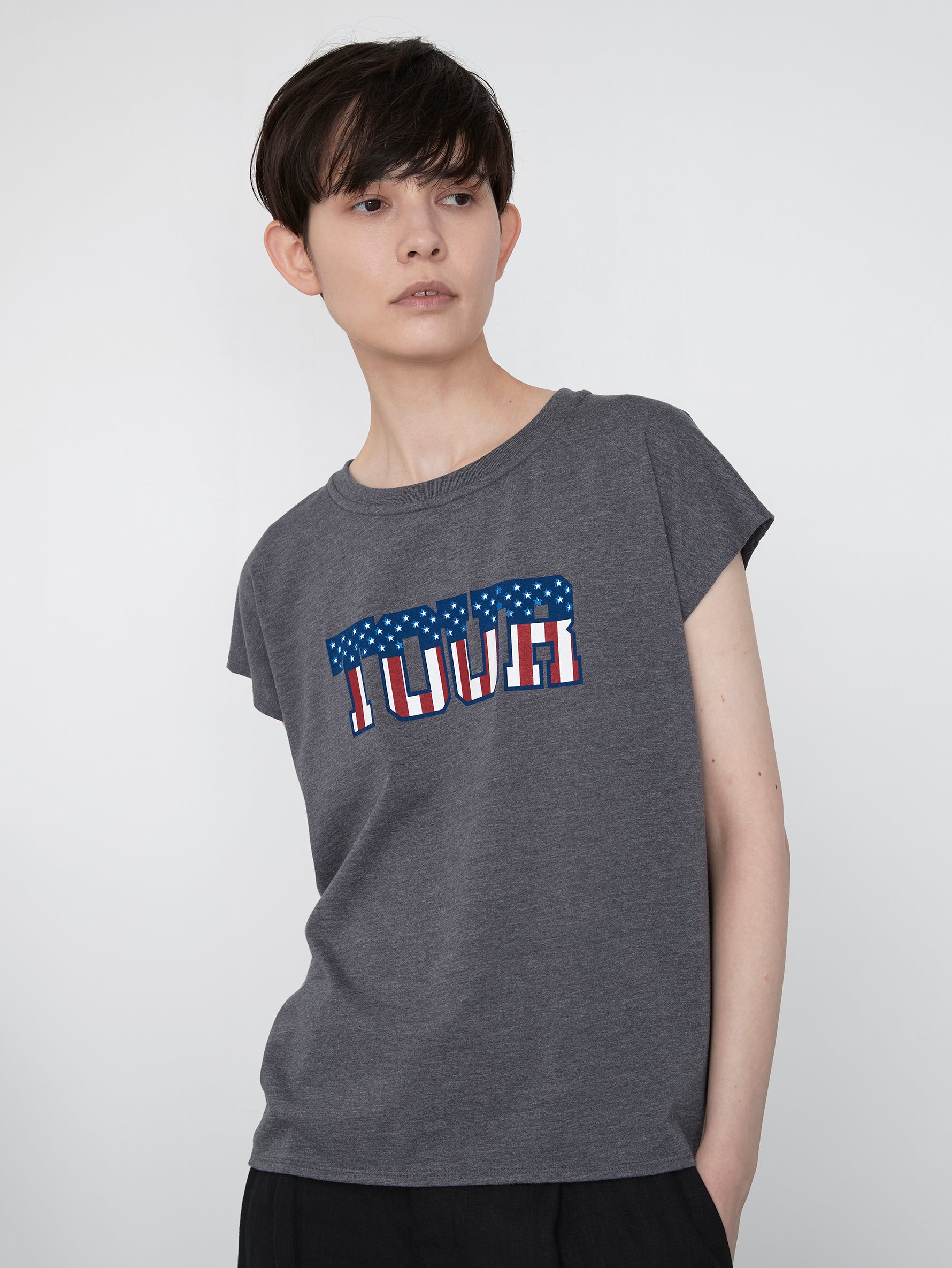 TOURフレンチTシャツ/TBES-464