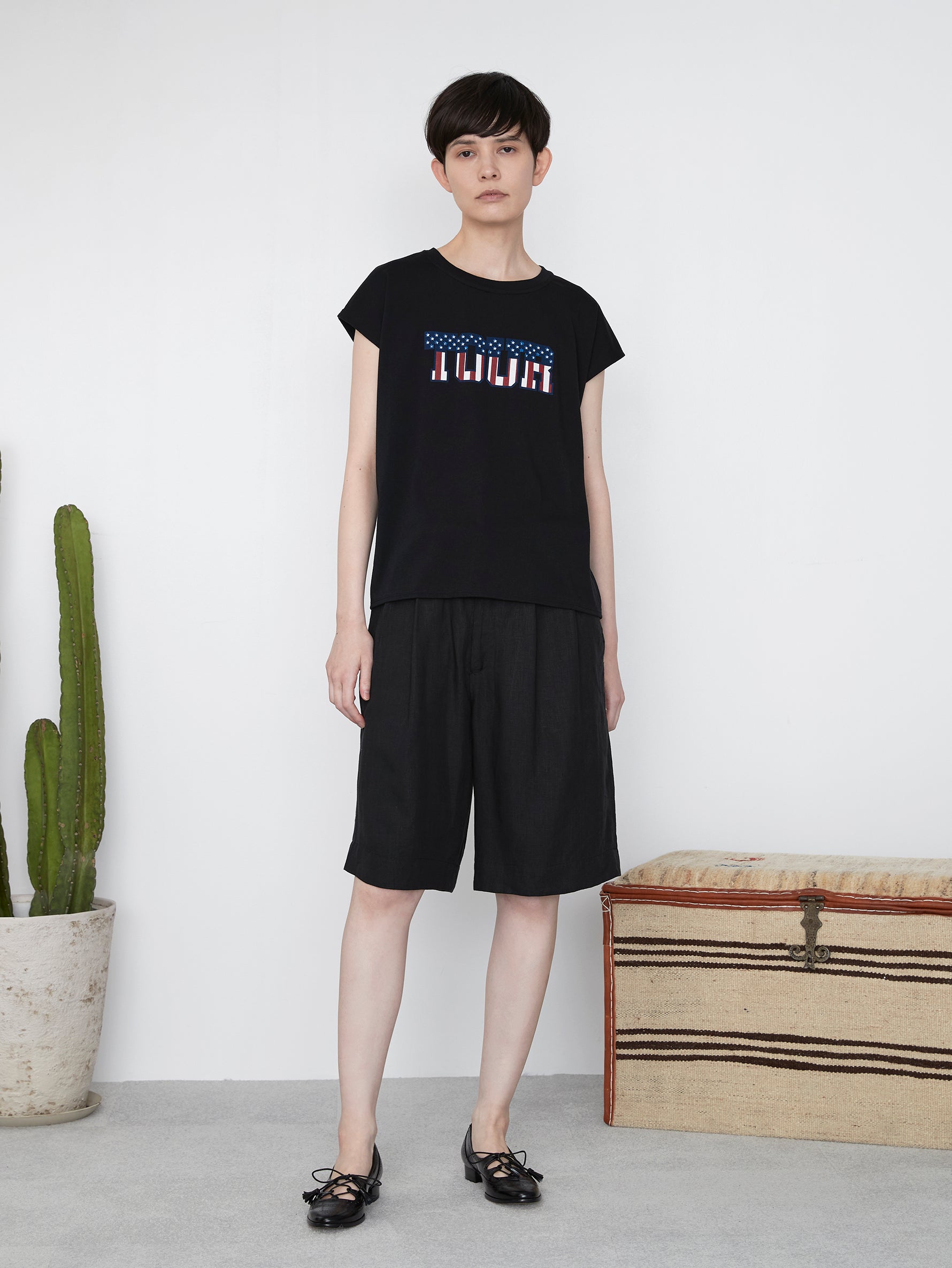 TOURフレンチTシャツ/TBES-464