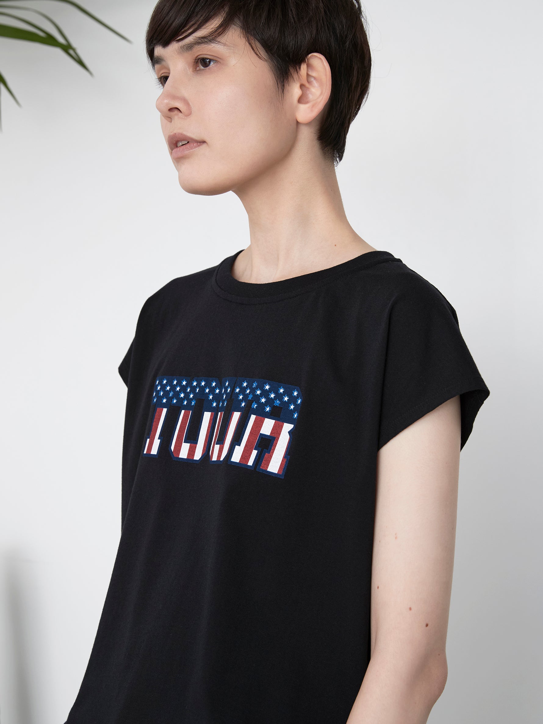 TOURフレンチTシャツ/TBES-464