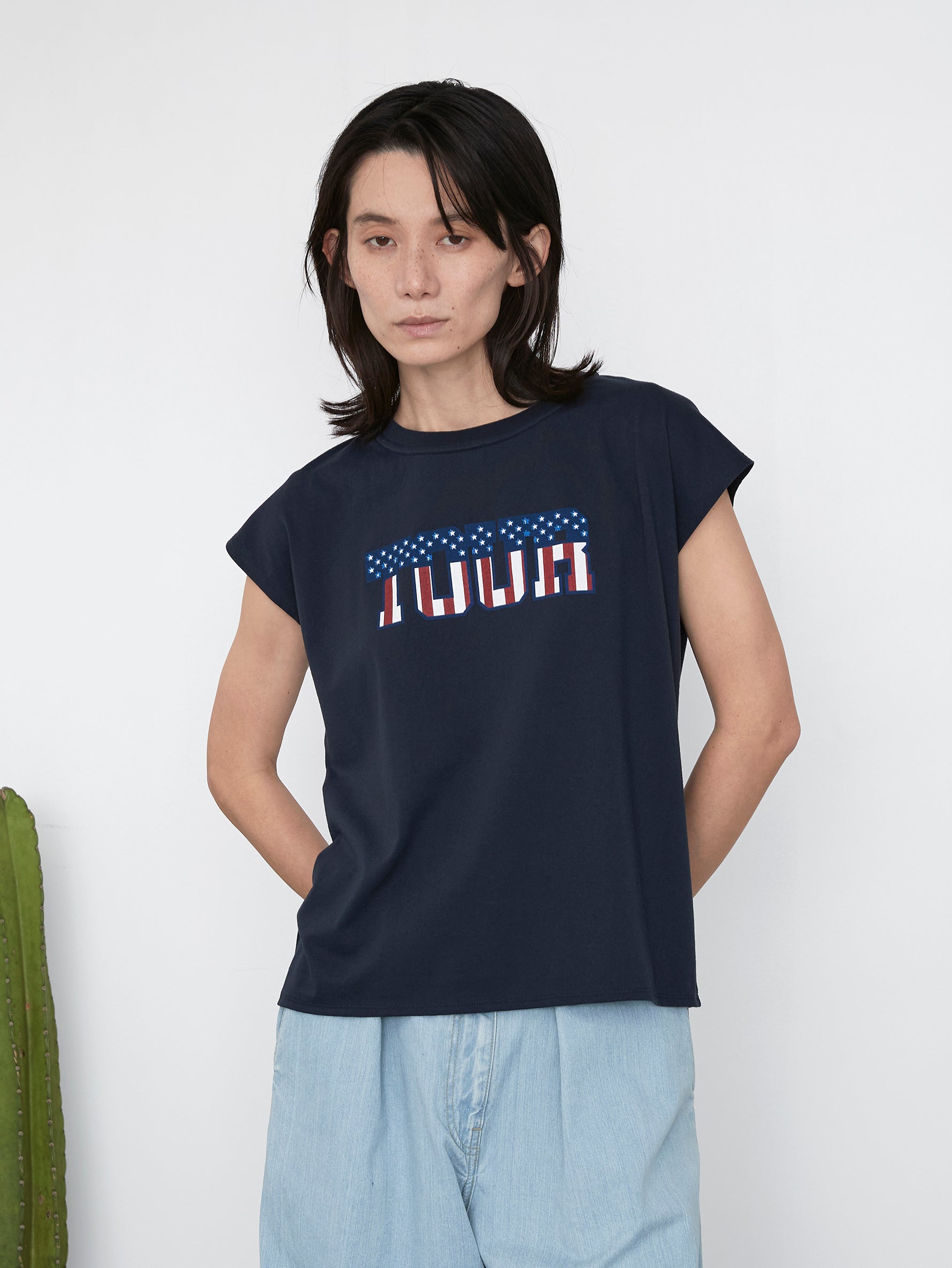 TOURフレンチTシャツ/TBES-464