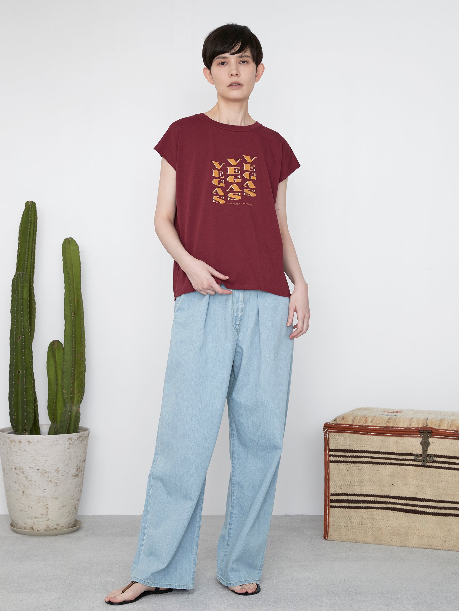 VEGASフレンチTシャツ/TBES-465