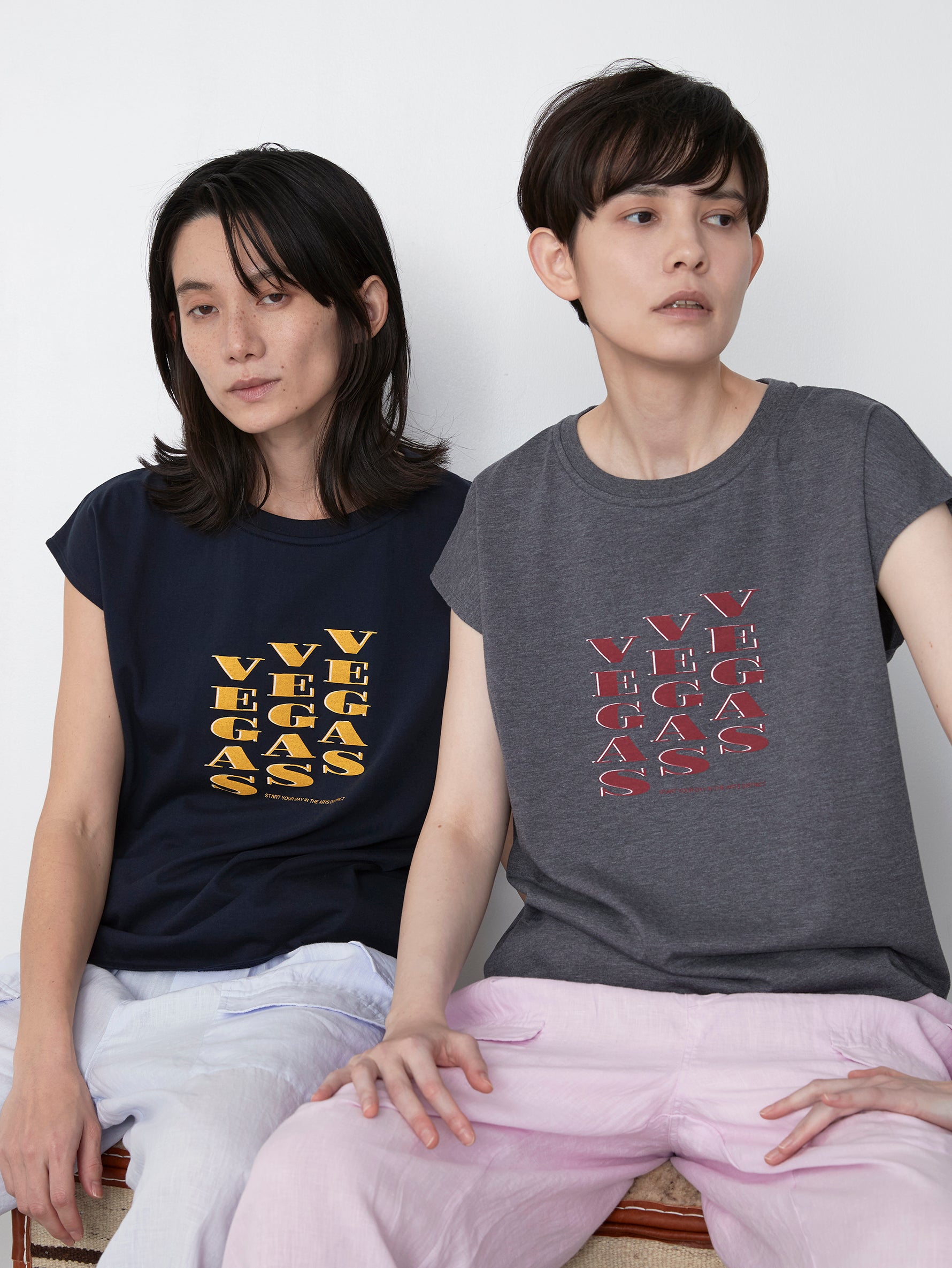 VEGASフレンチTシャツ/TBES-465