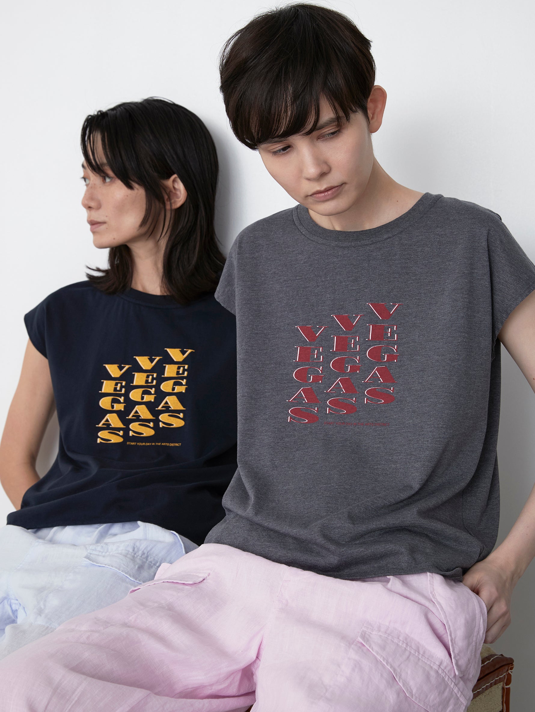 VEGASフレンチTシャツ/TBES-465