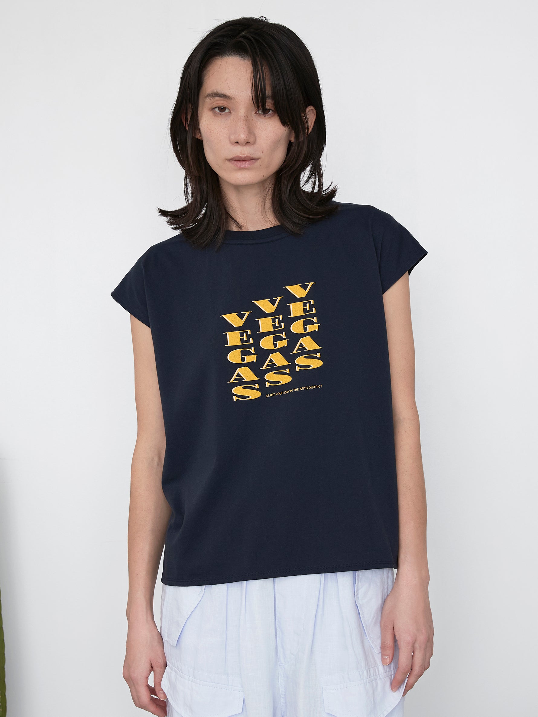 VEGASフレンチTシャツ/TBES-465