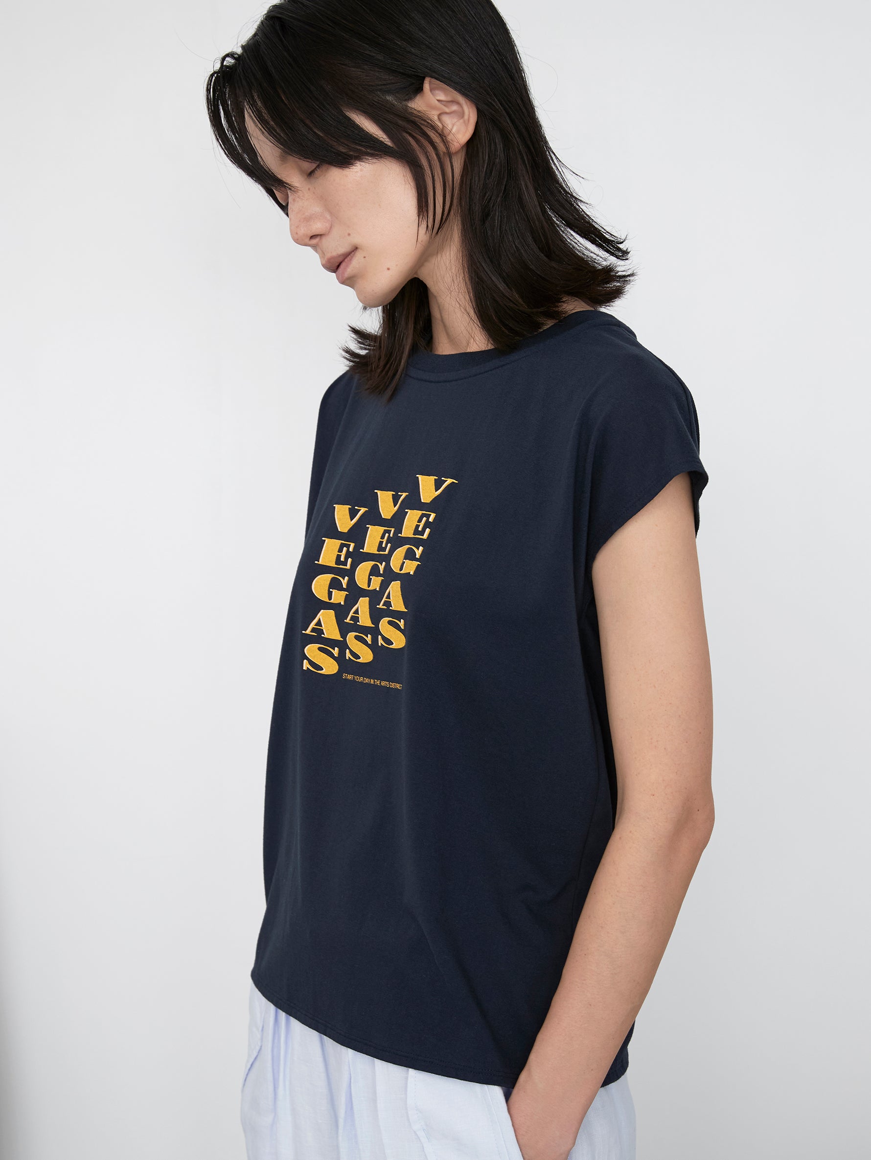 VEGASフレンチTシャツ/TBES-465