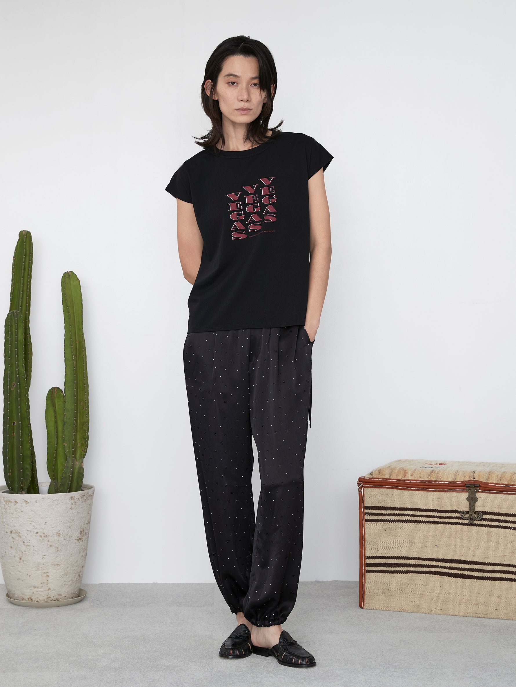 VEGASフレンチTシャツ/TBES-465