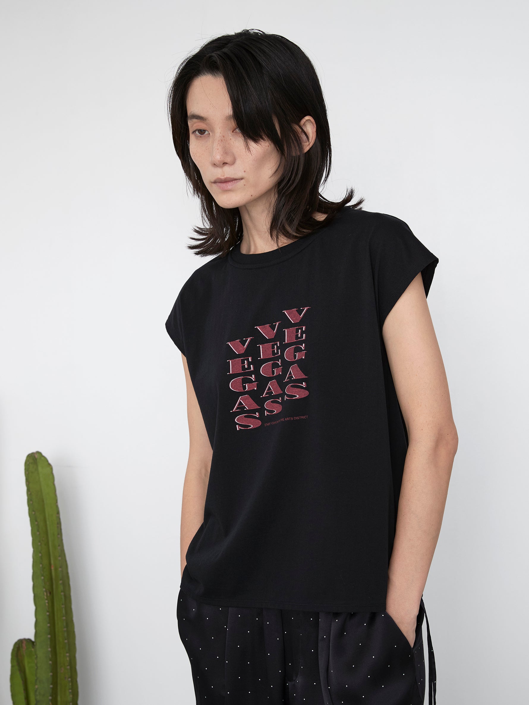 VEGASフレンチTシャツ/TBES-465