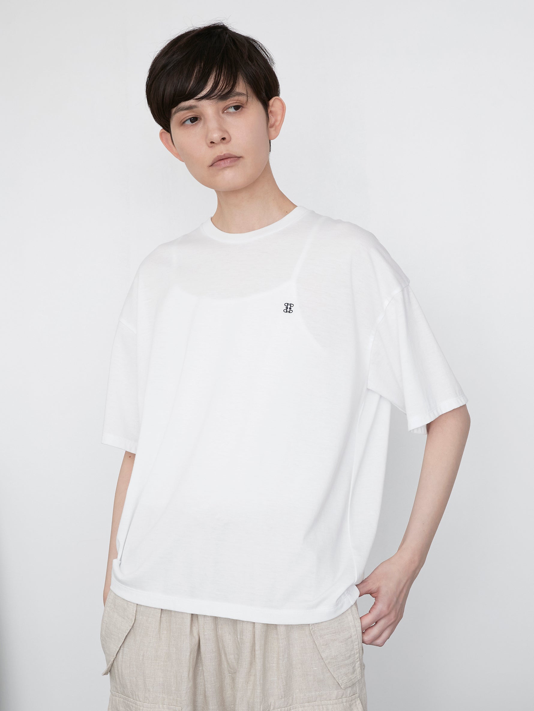 エンブロイダリーTシャツ/TBES-471