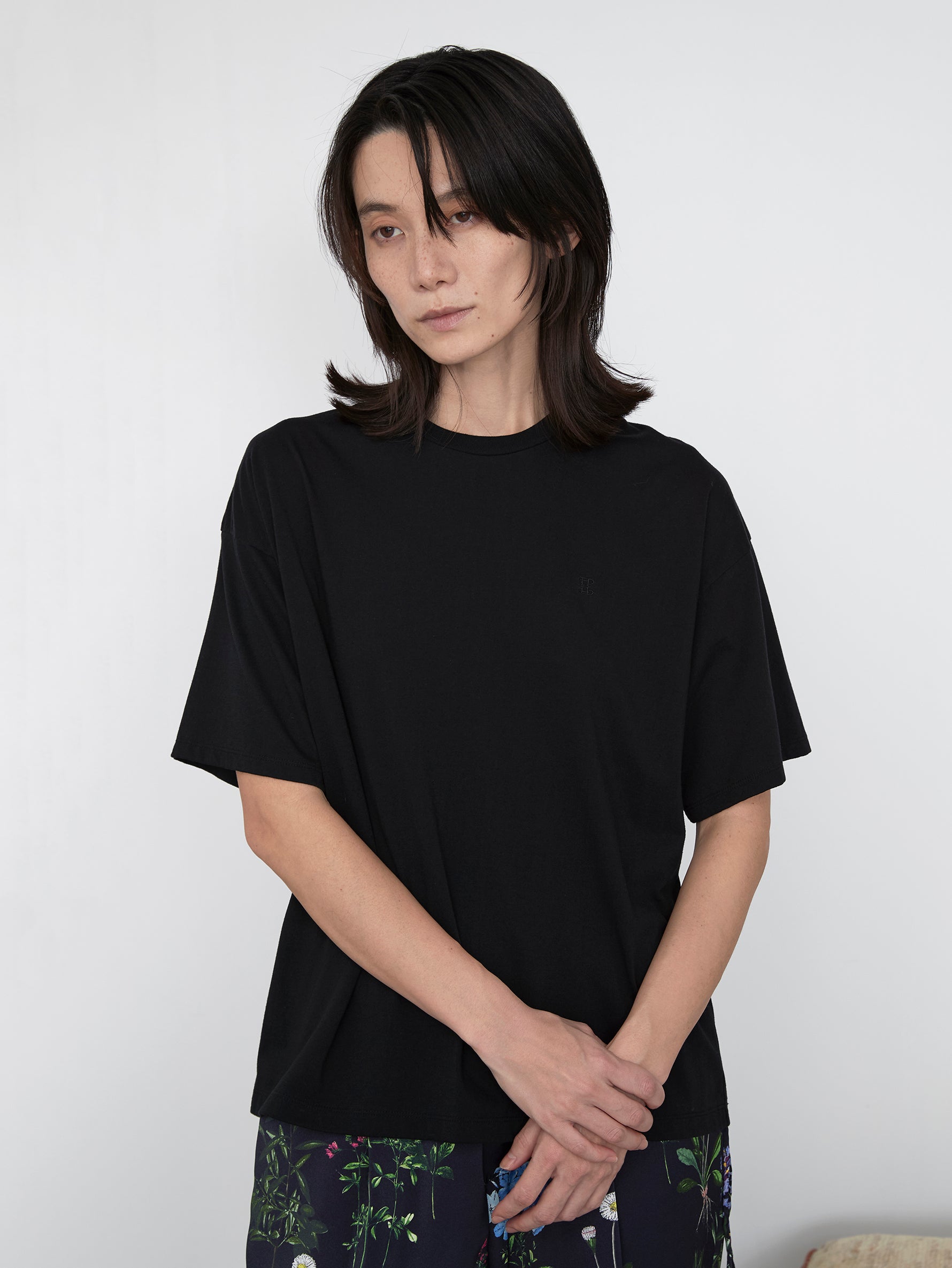 エンブロイダリーTシャツ/TBES-471