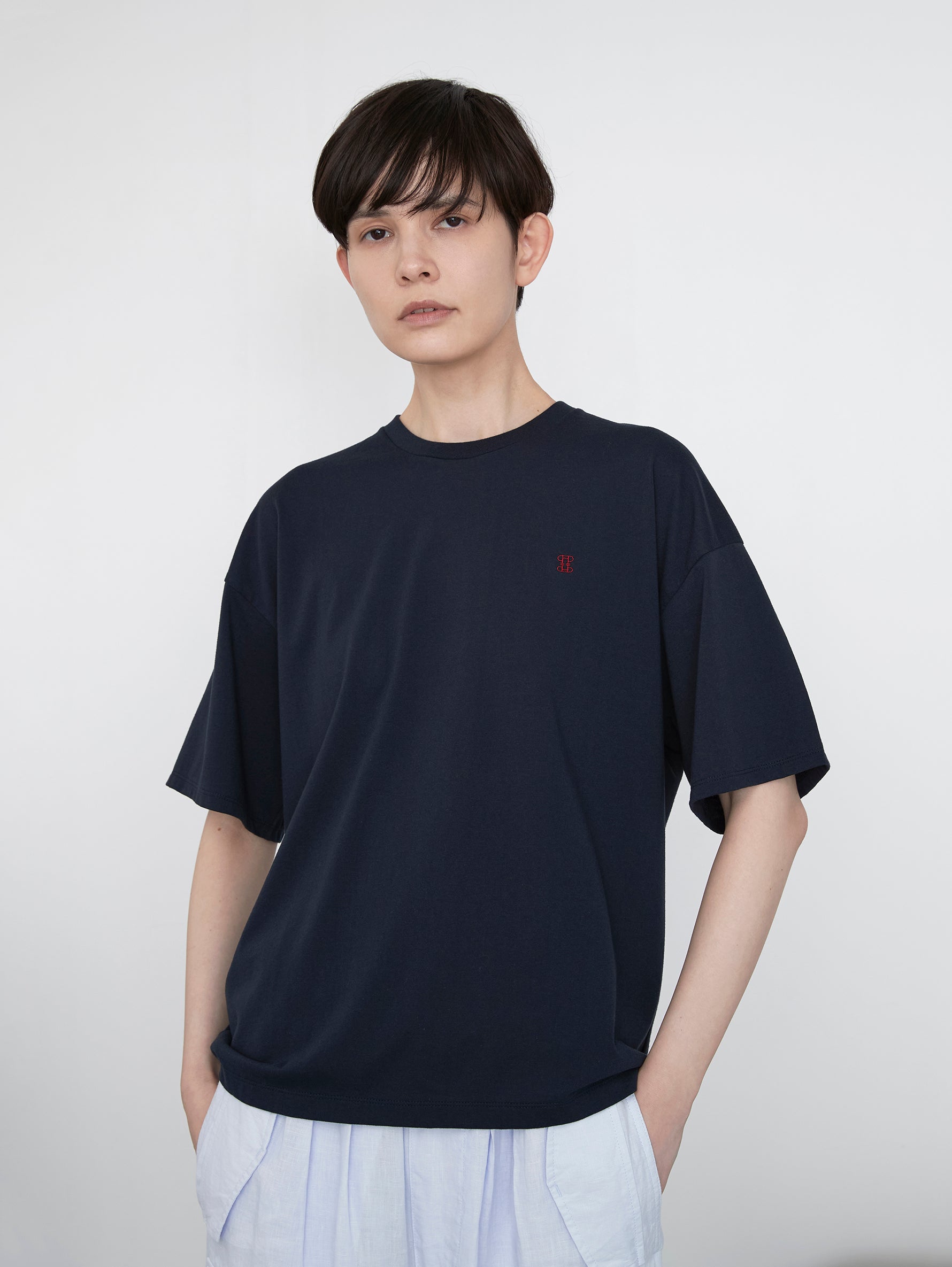 エンブロイダリーTシャツ/TBES-471