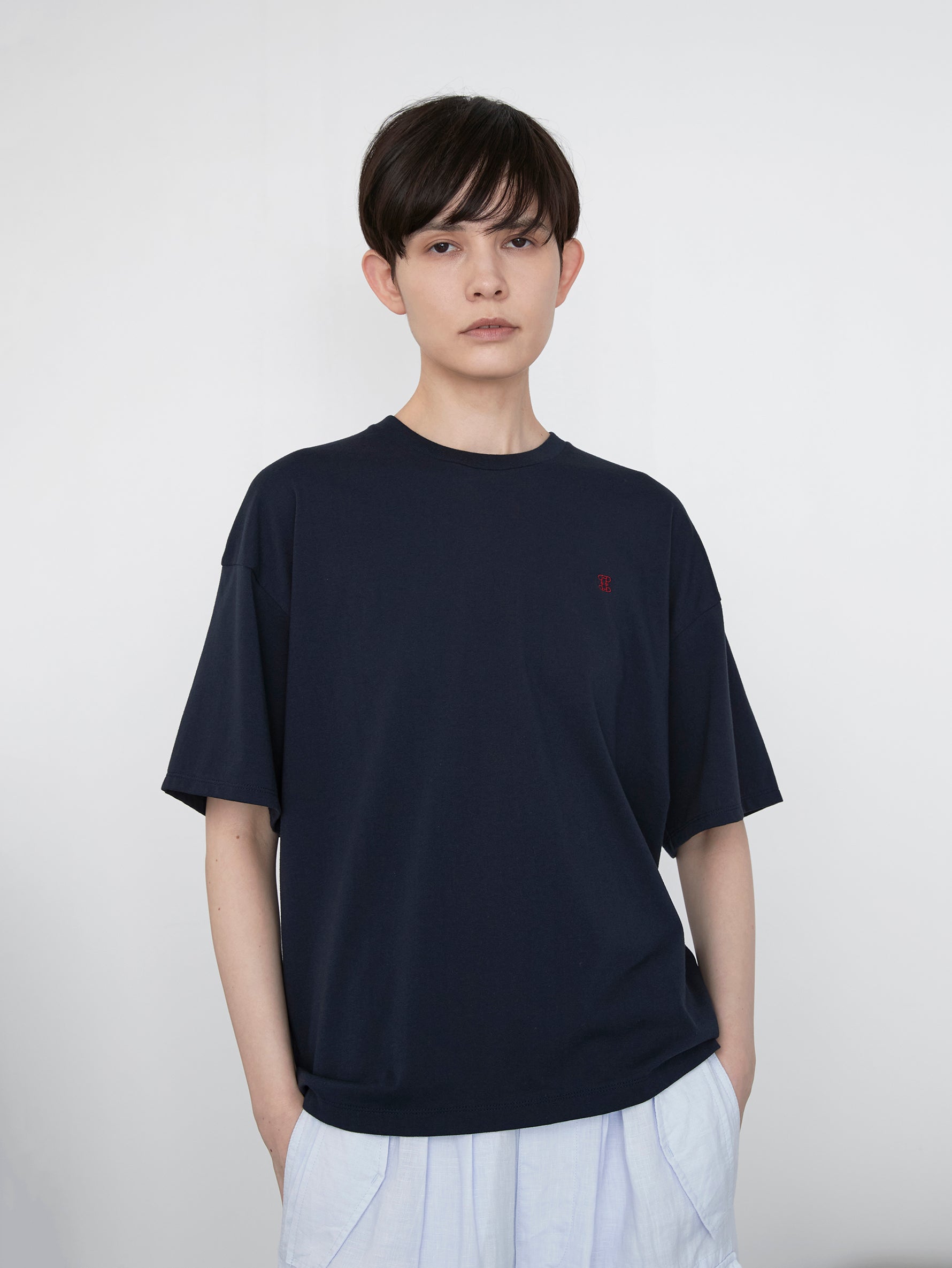 エンブロイダリーTシャツ/TBES-471