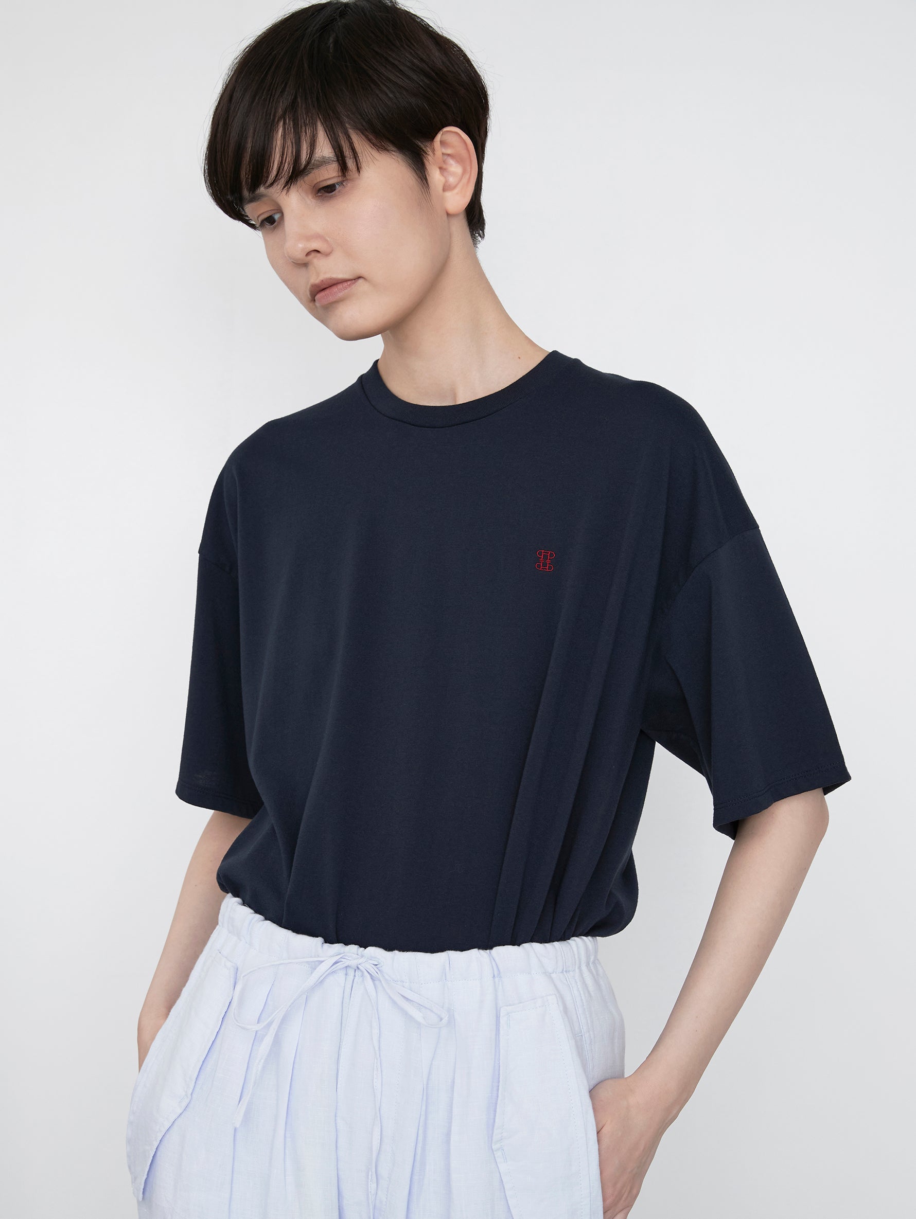 エンブロイダリーTシャツ/TBES-471