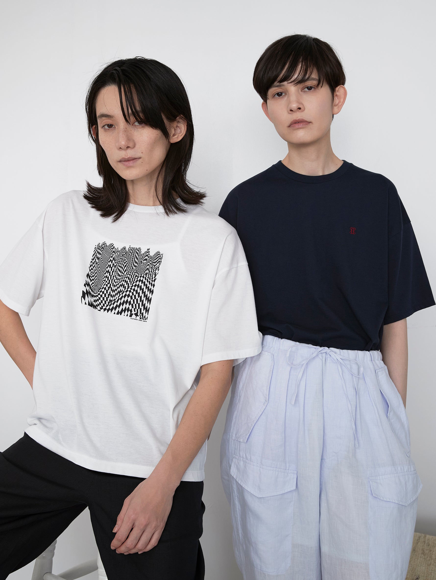 checkered flagTシャツ/TBES-472