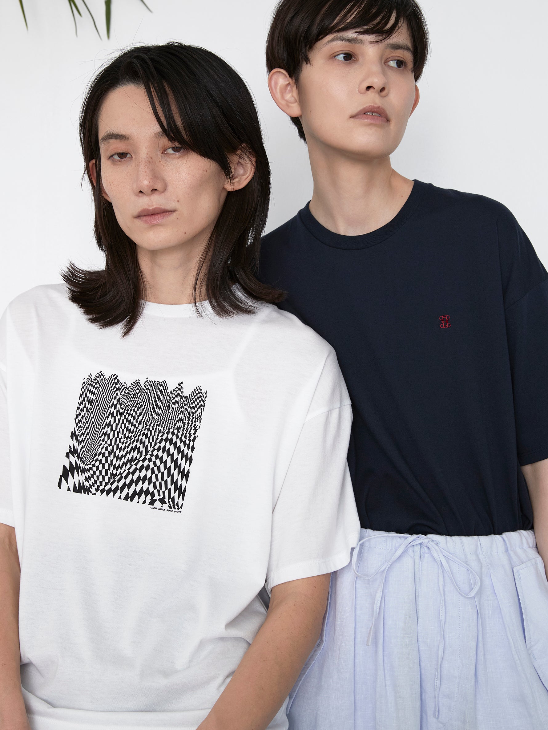 checkered flagTシャツ/TBES-472