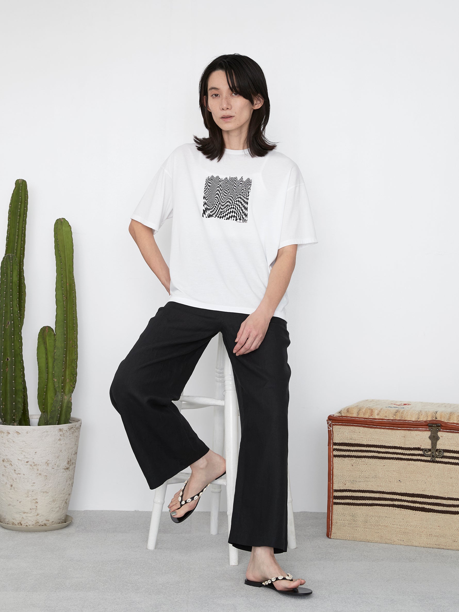 checkered flagTシャツ/TBES-472
