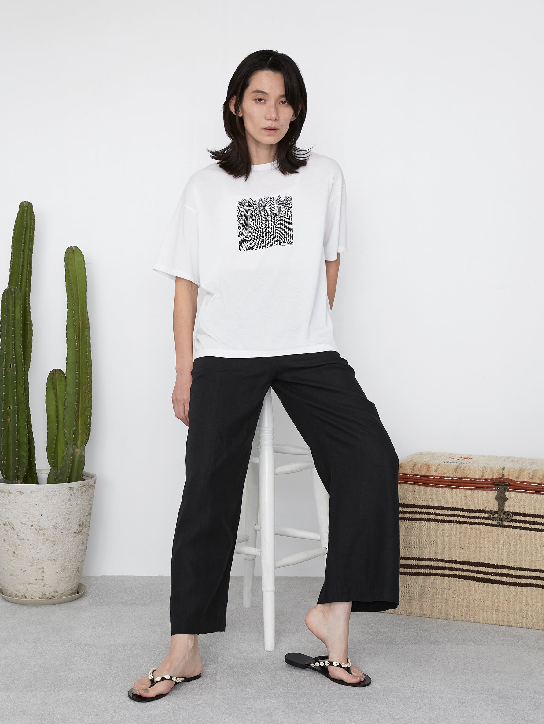 checkered flagTシャツ/TBES-472