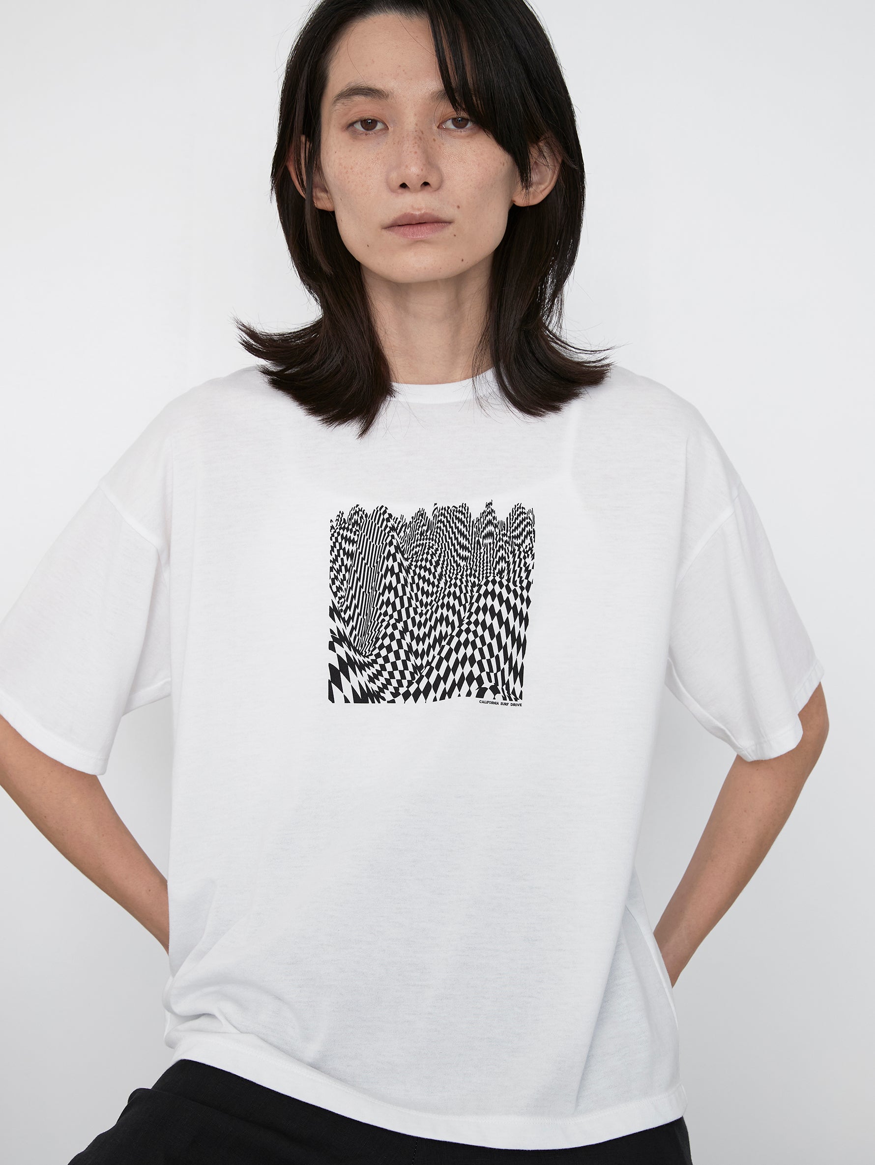 checkered flagTシャツ/TBES-472