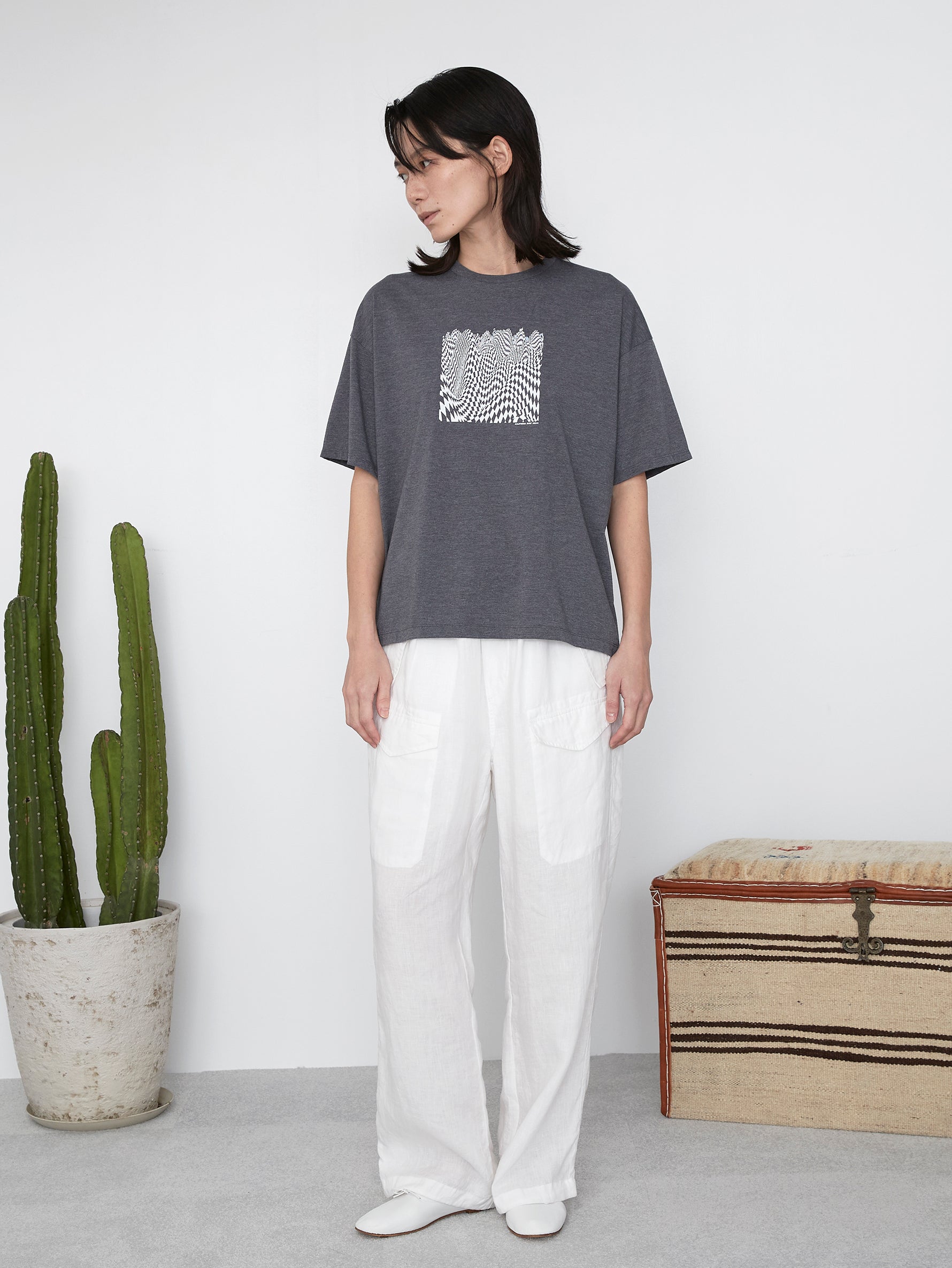 checkered flagTシャツ/TBES-472