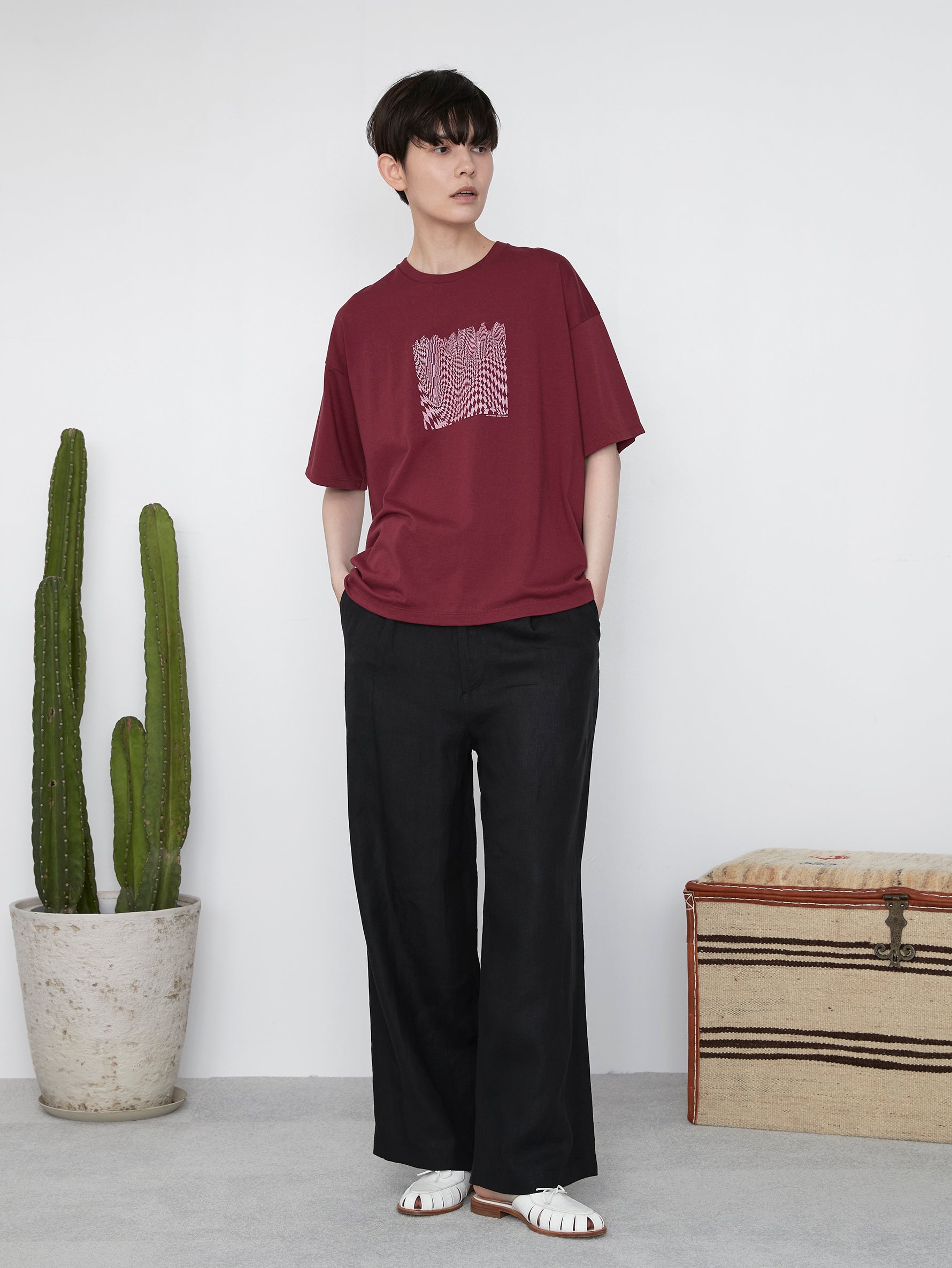 checkered flagTシャツ/TBES-472