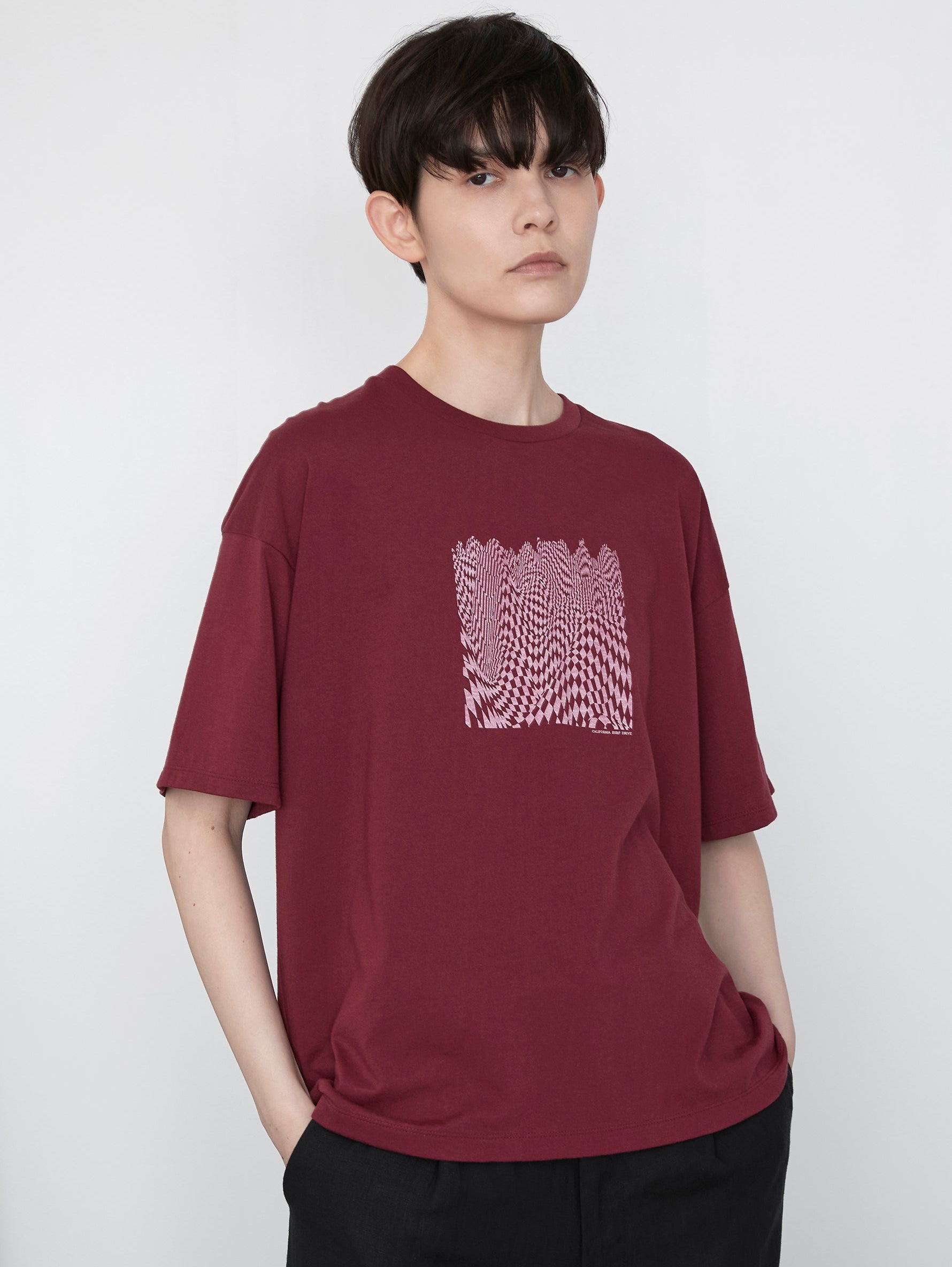 checkered flagTシャツ/TBES-472