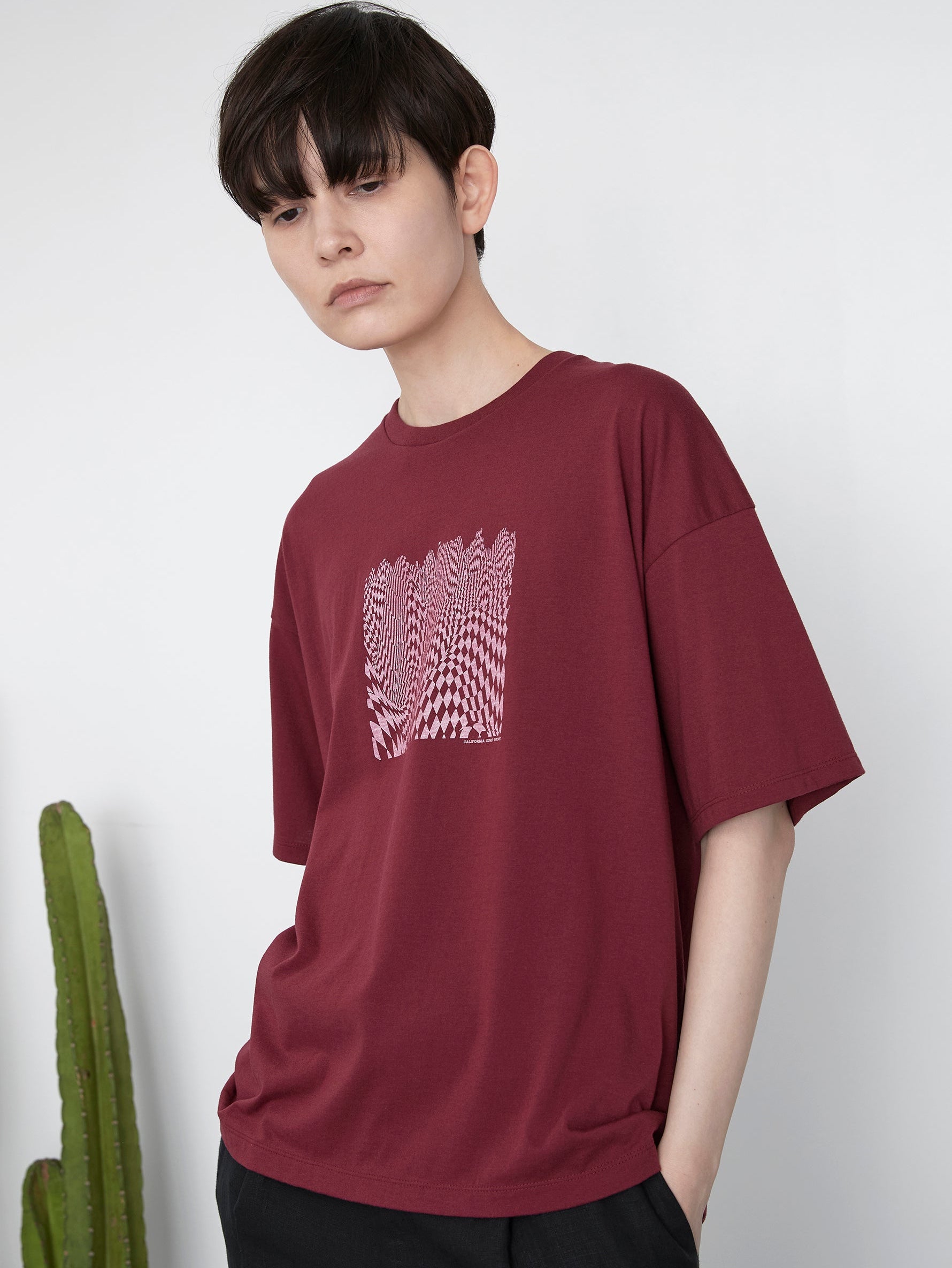 checkered flagTシャツ/TBES-472