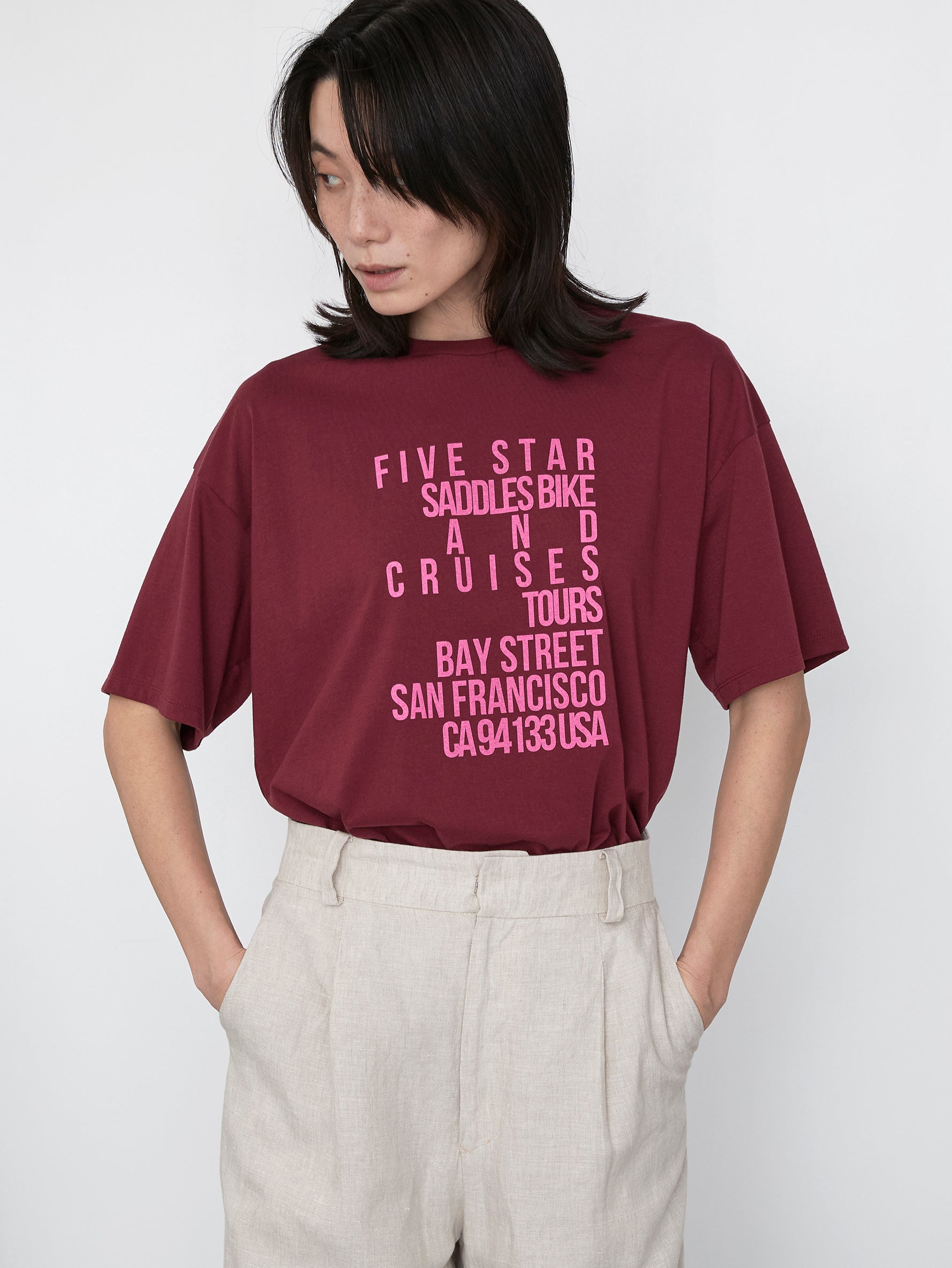 FIVE STARTシャツ/TBES-473