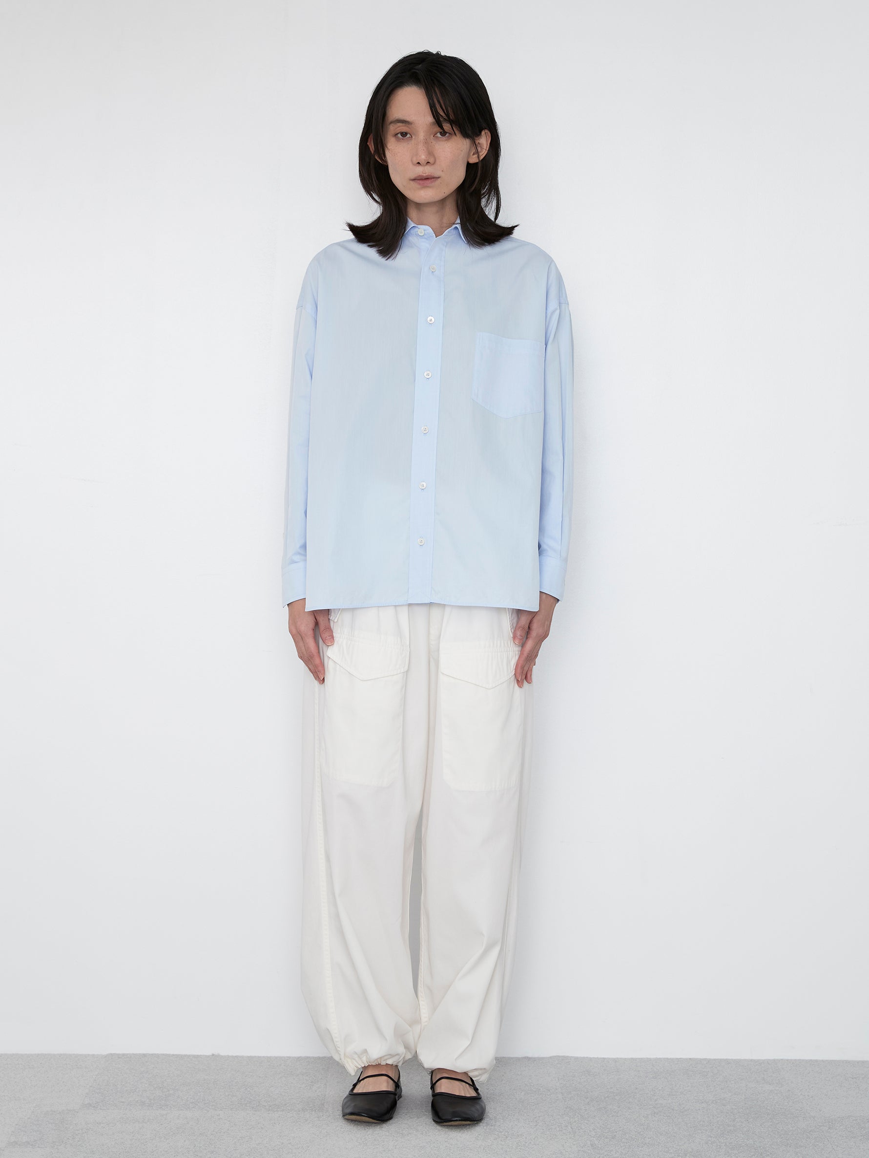 プレミアムスクエアビッグシャツ/TBDS-001