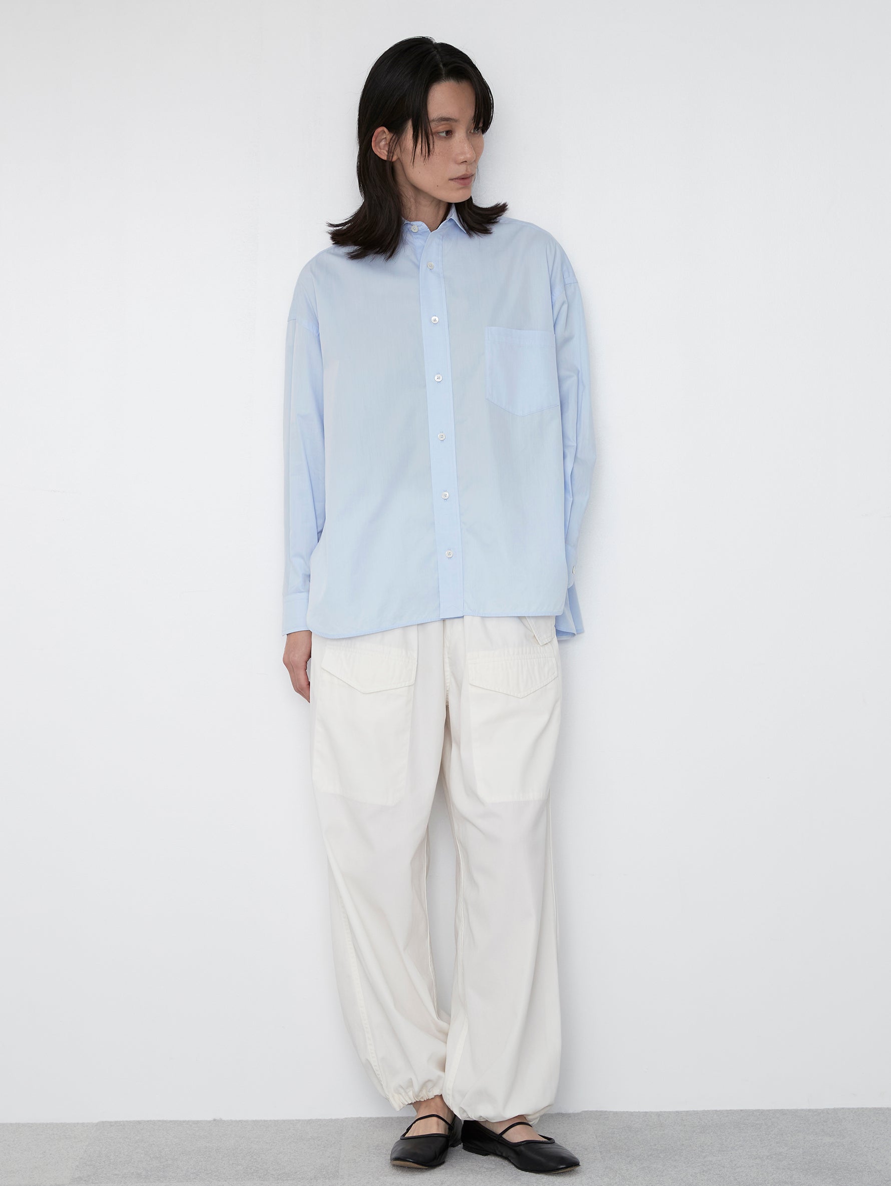 プレミアムスクエアビッグシャツ/TBDS-001