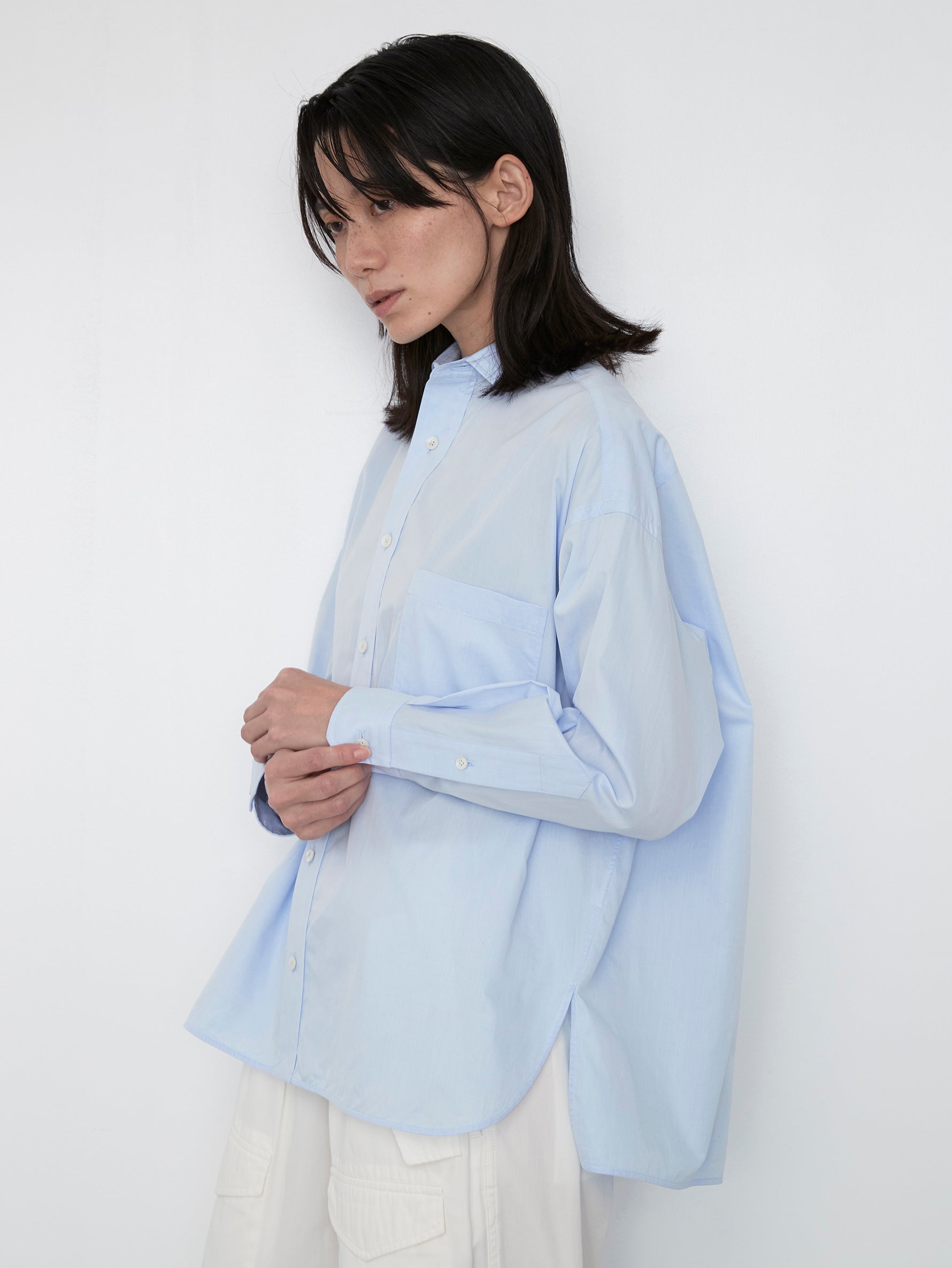 プレミアムスクエアビッグシャツ/TBDS-001