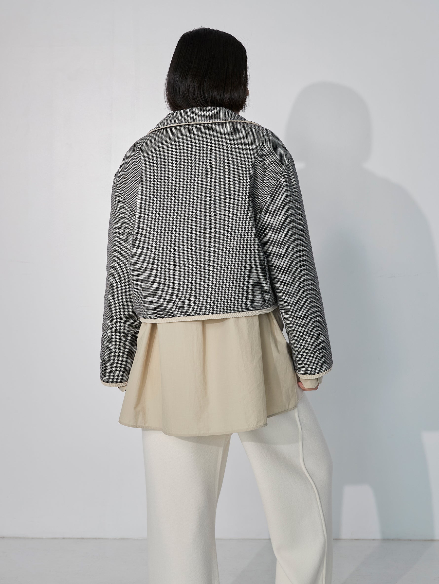 リバーシブルキルティングショートジャケット/TBEA-031