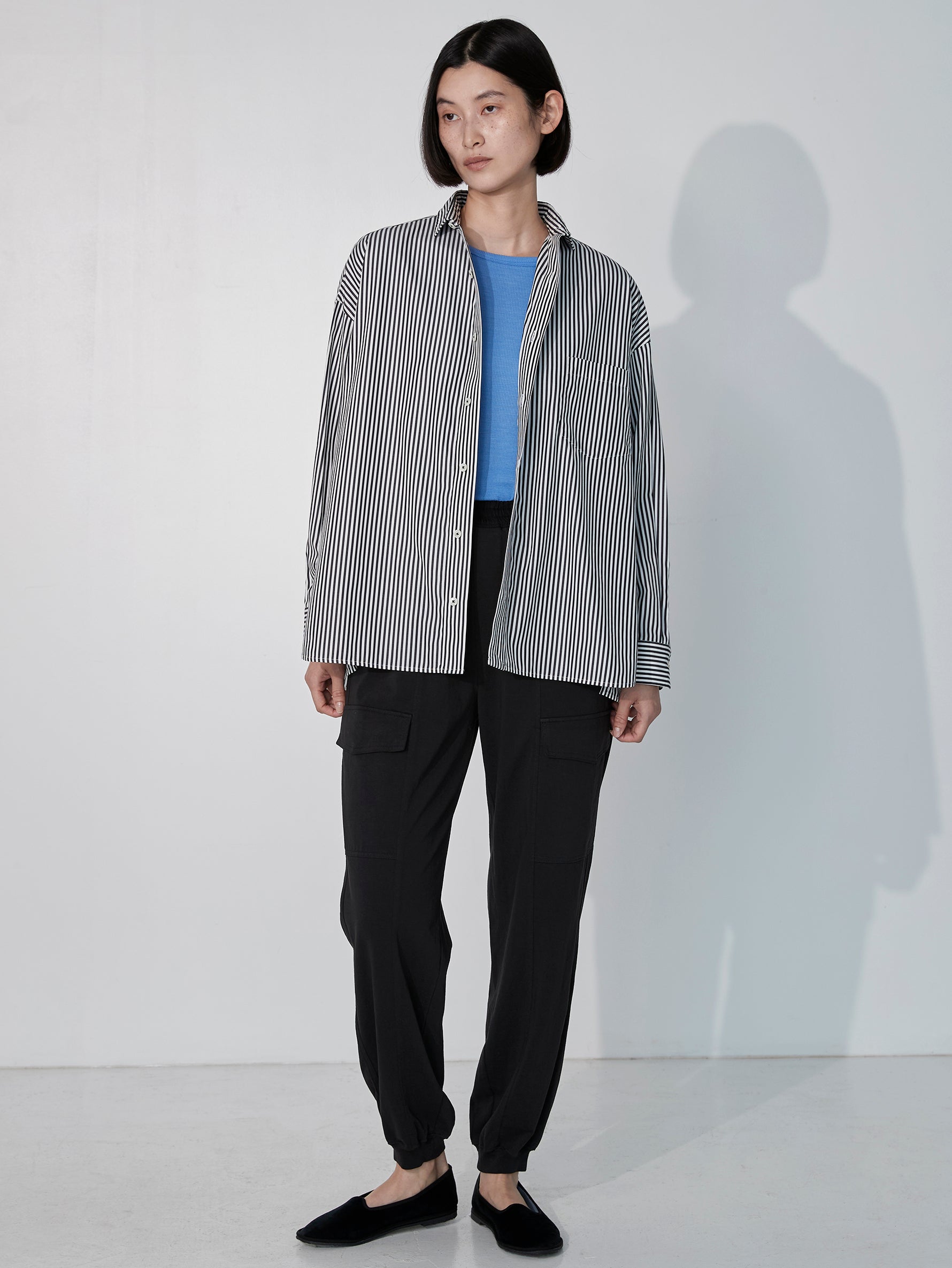 ウールシルククルーネックプルオーバー/TBEA-292