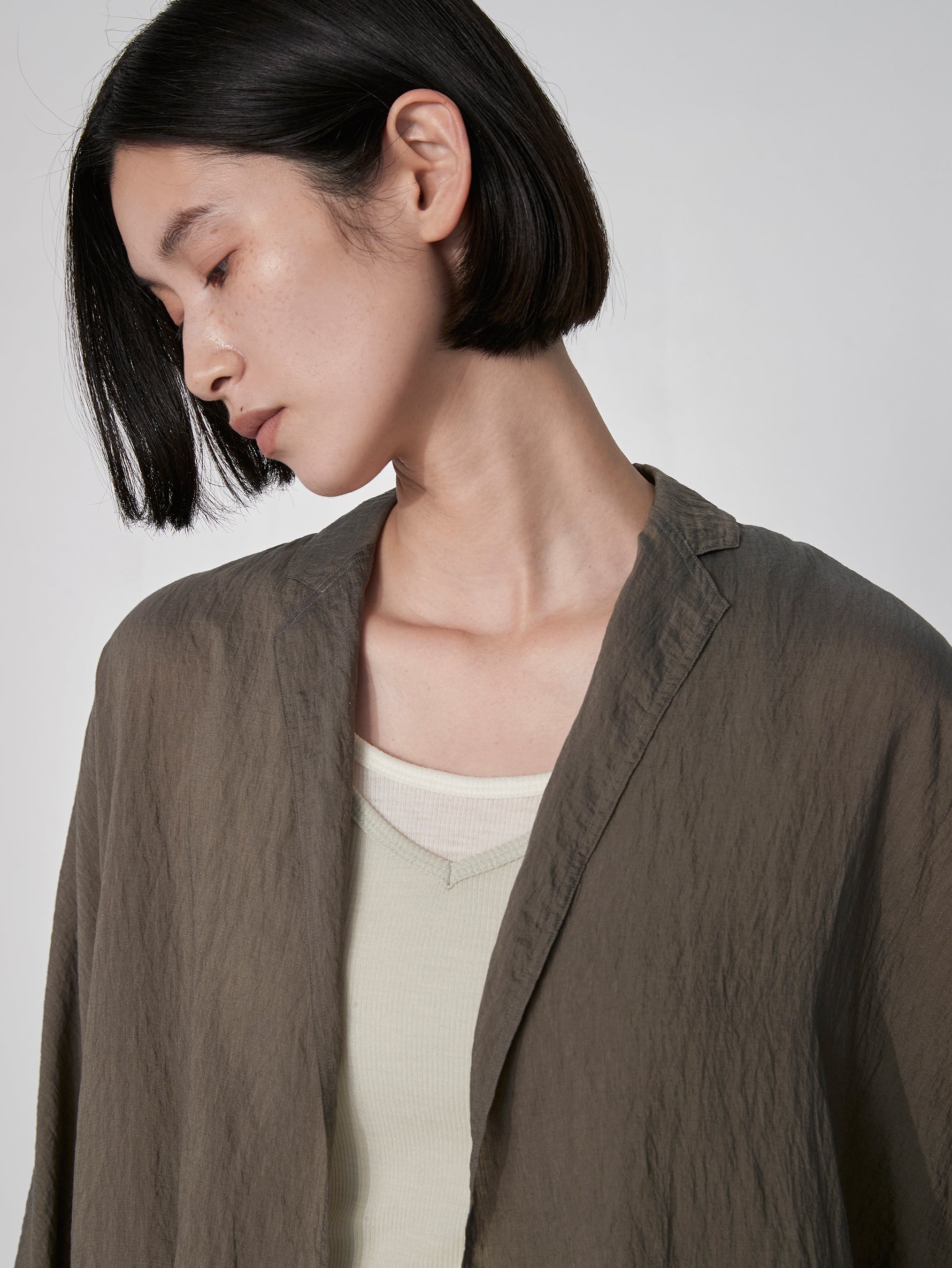 セルロースシルクジャケット/TBEA-122