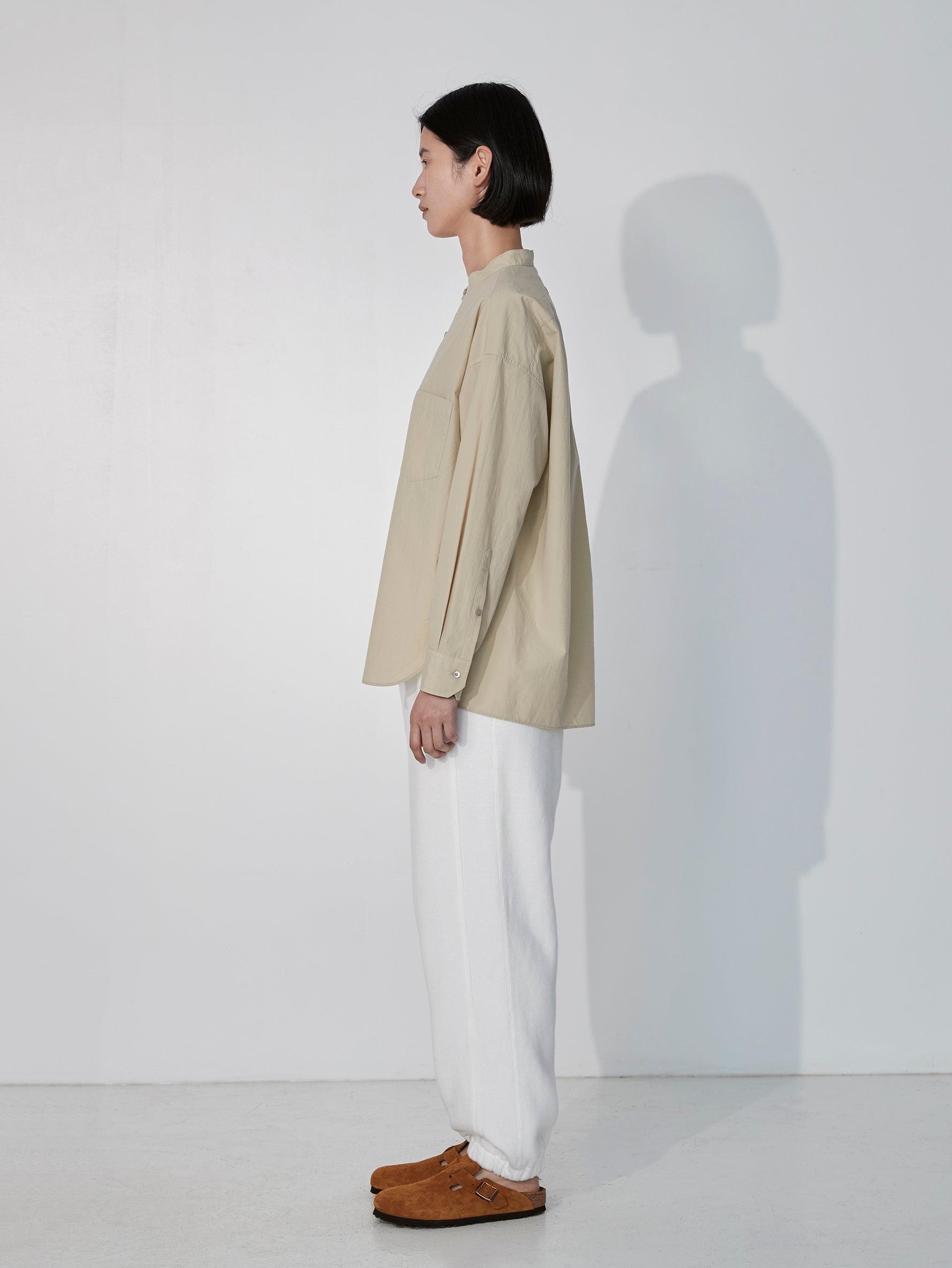 ハーブノーカラーシャツ/TBEA-111