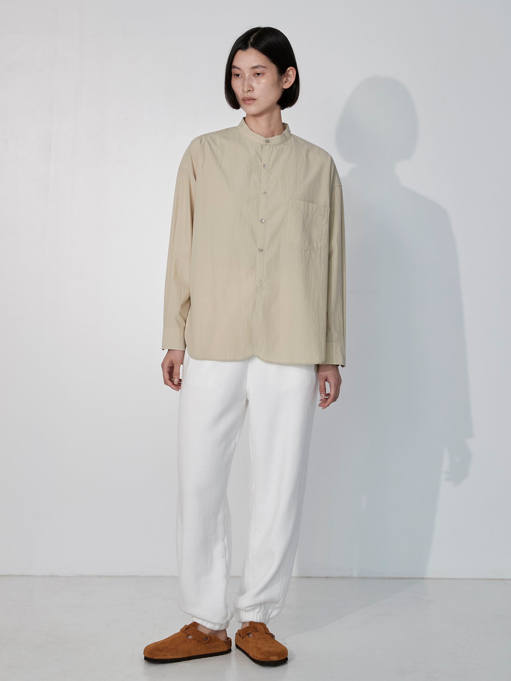 ハーブノーカラーシャツ/TBEA-111