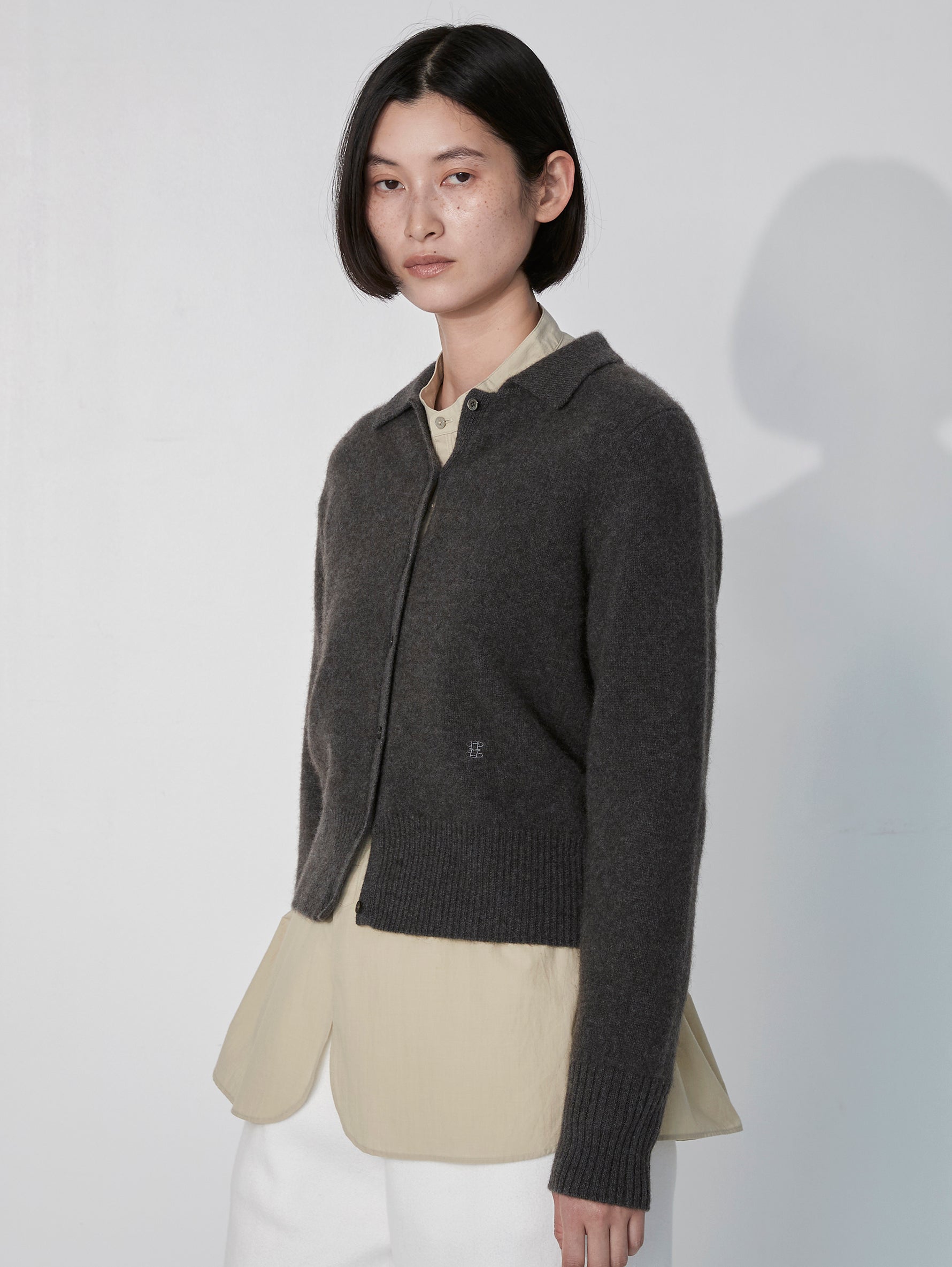 ヤクポロカーディガン/TBEA-504