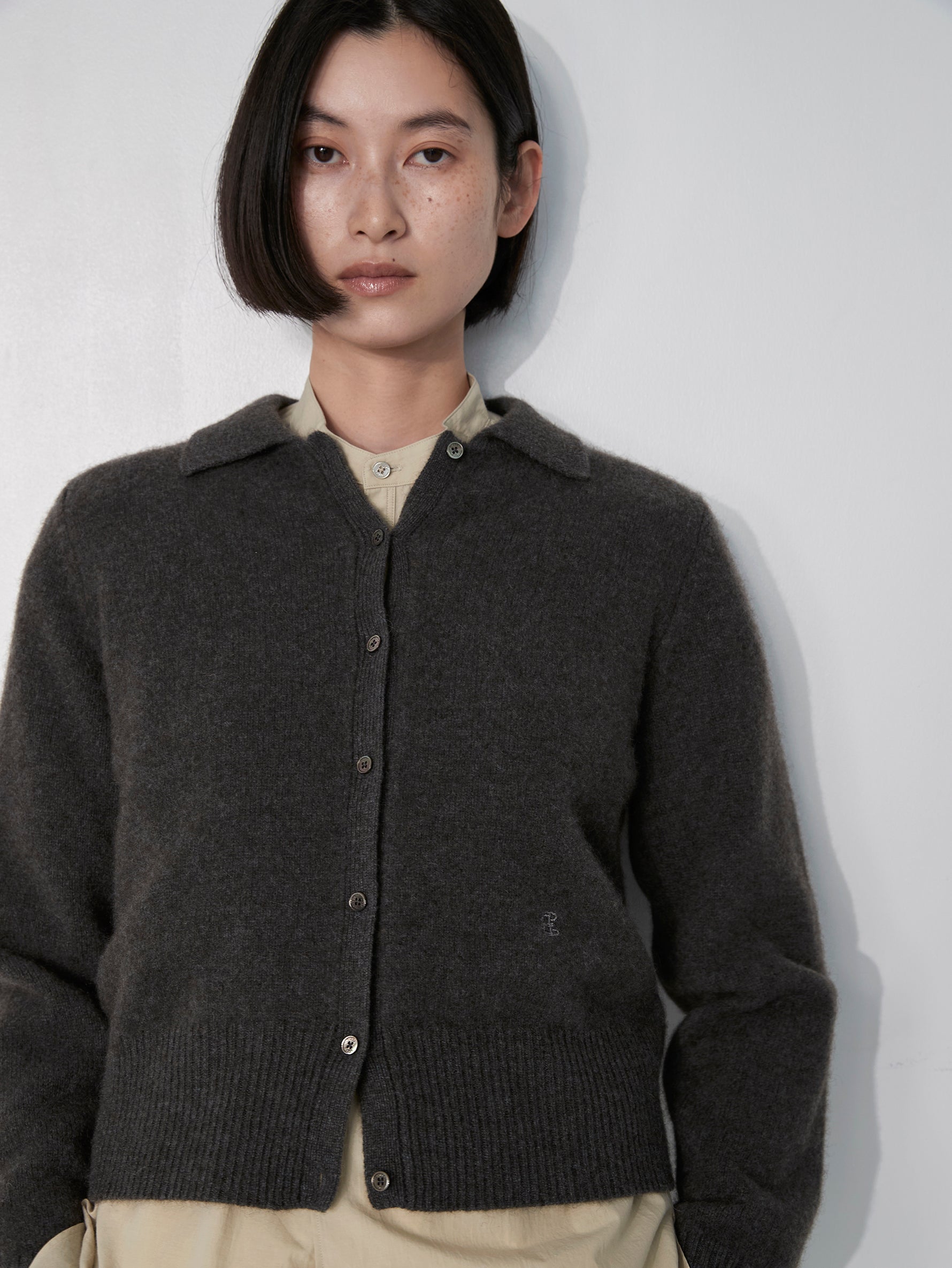 ヤクポロカーディガン/TBEA-504