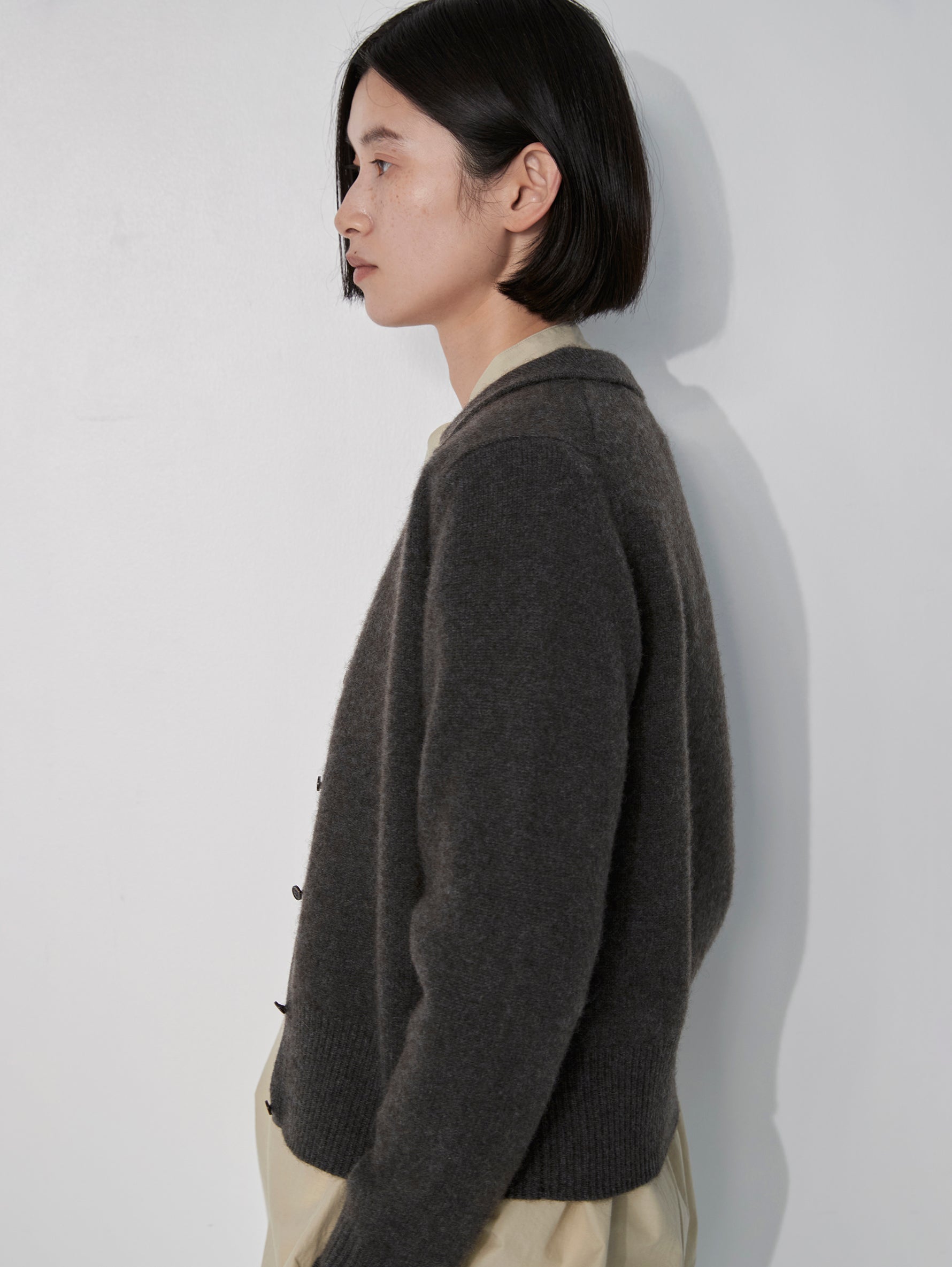 ヤクポロカーディガン/TBEA-504