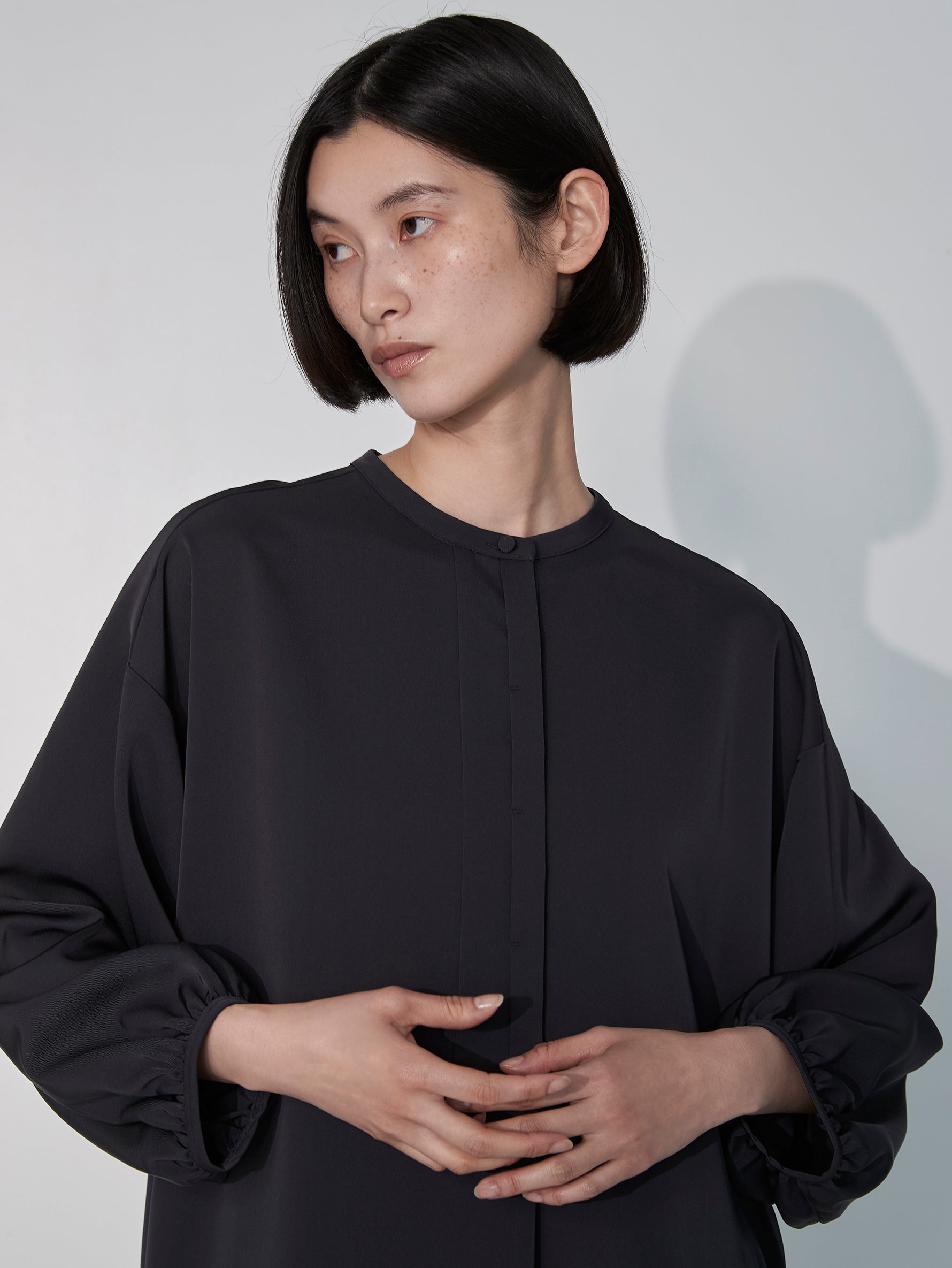 パフスリーブドレス/TBEA-192