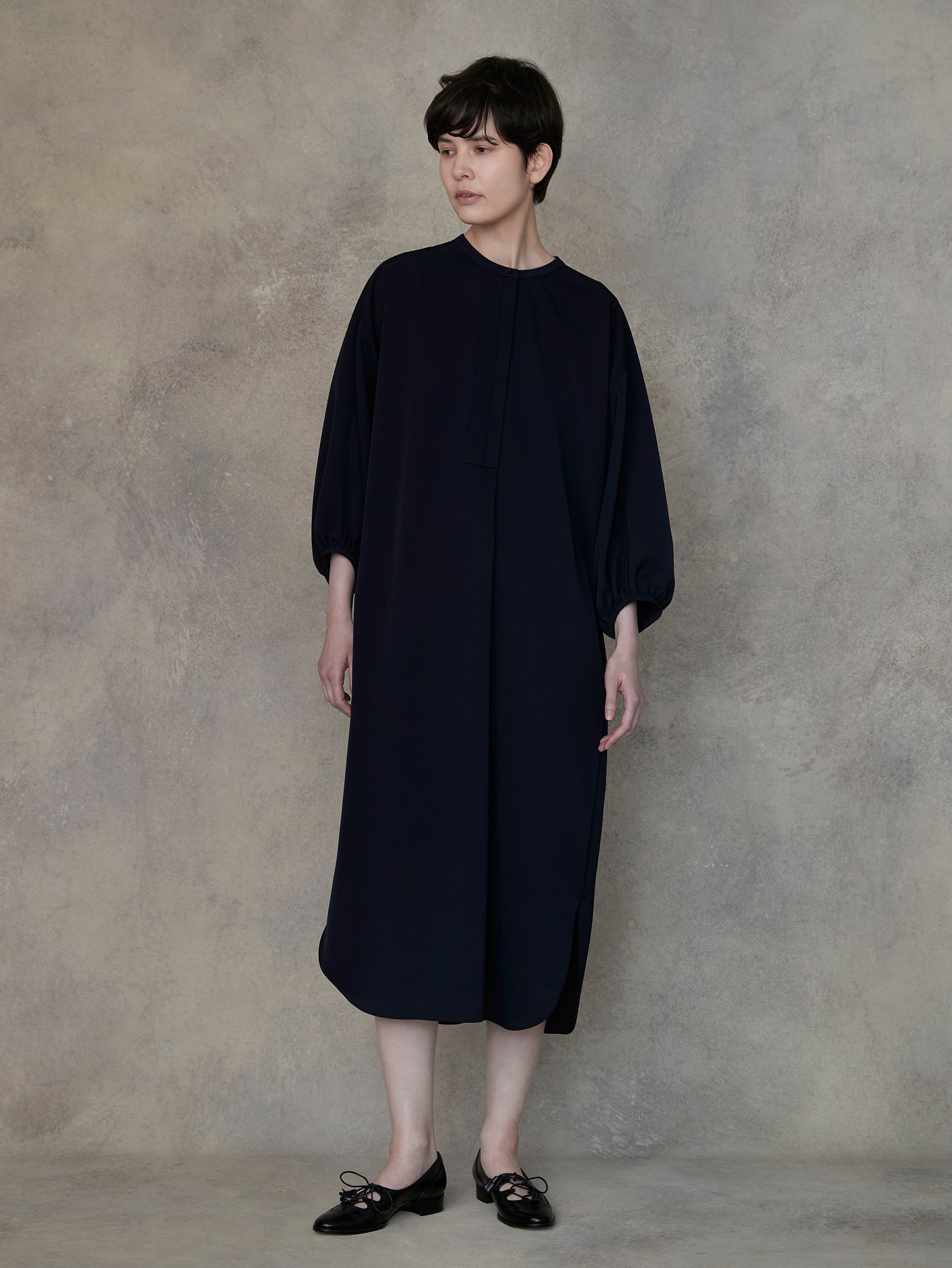 パフスリーブドレス/TBEA-192