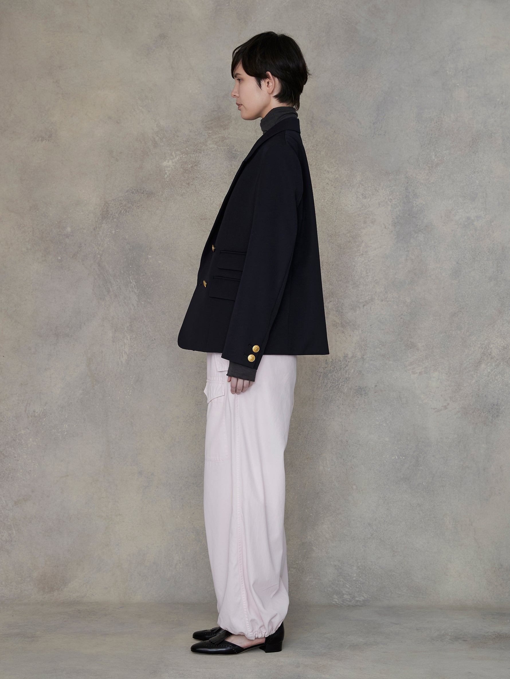 ウールサージダブルジャケット/TBEA-221