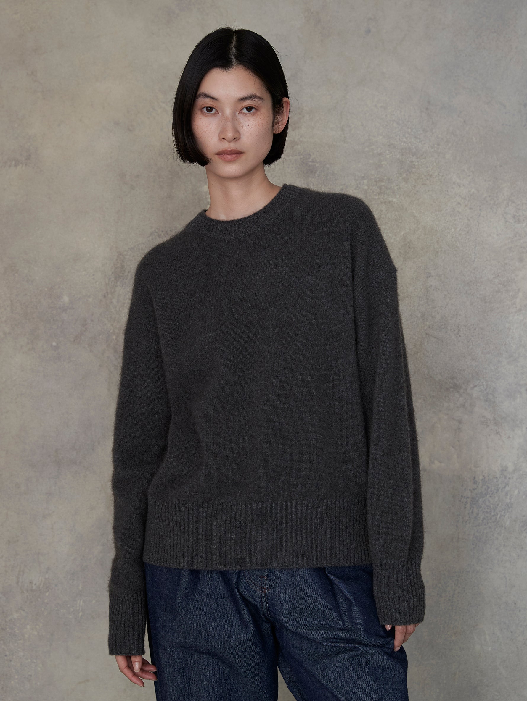 ヤククルーネックプルオーバー/TBEA-502