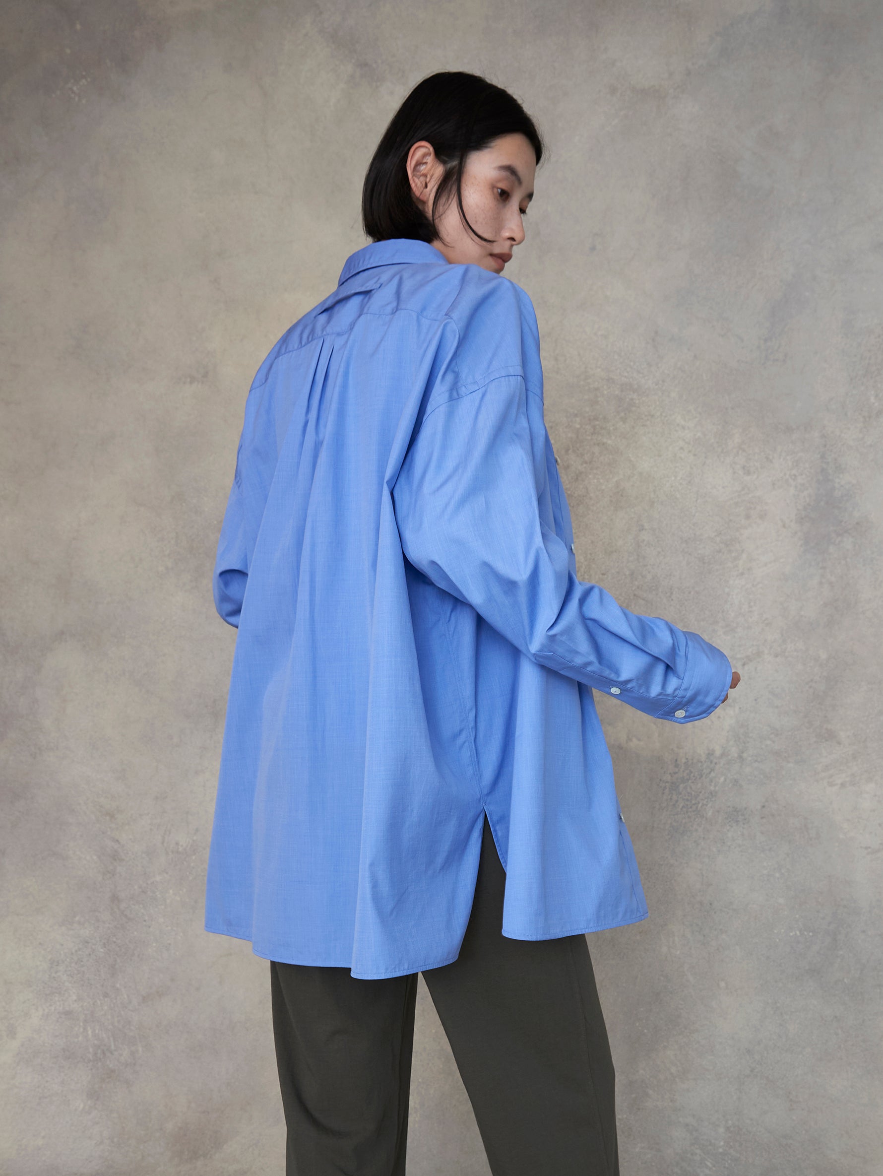 スクエアビッグシャツuni/TBEA-103