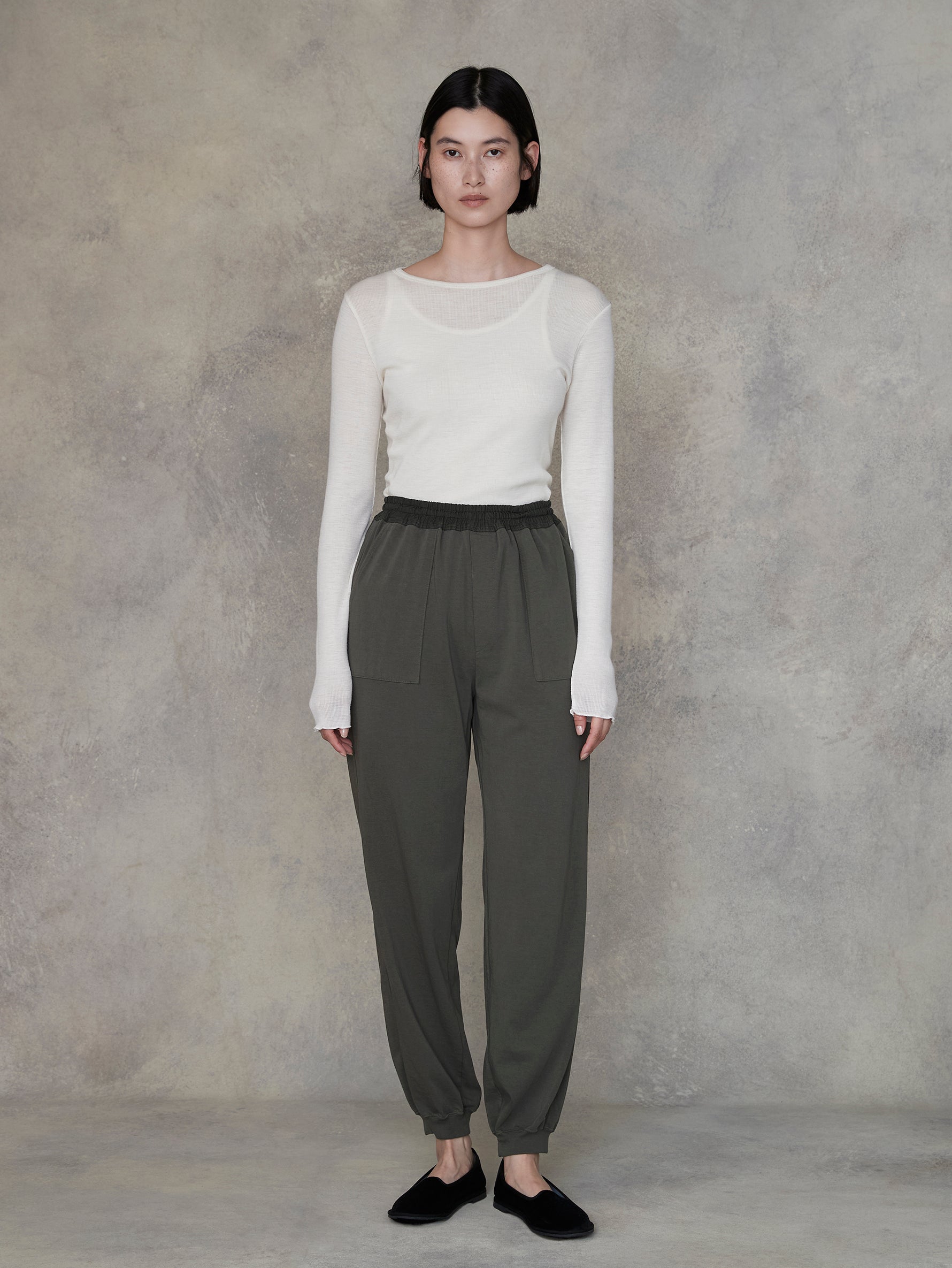 ウールシルク2wayタンクトップ/TBEA-291