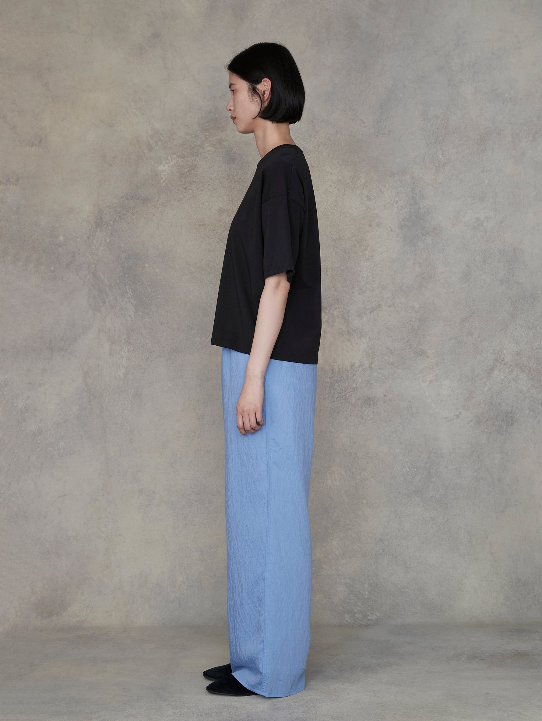 エンブロイダリースクエアTシャツ/TBEA-281