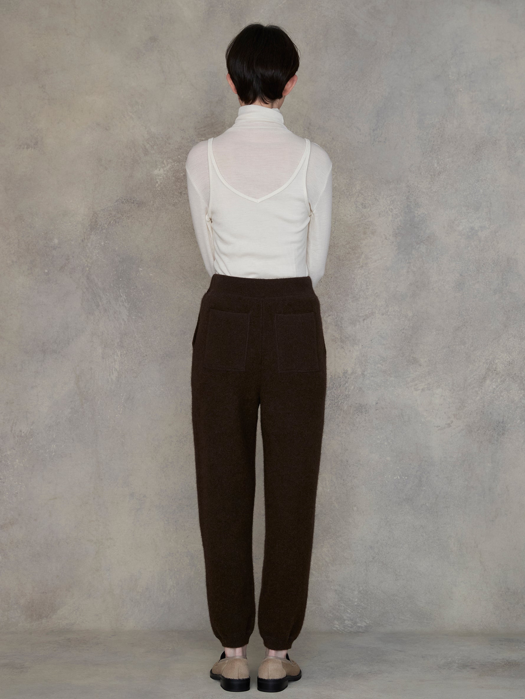 ウールシルク2wayタンクトップ/TBEA-291