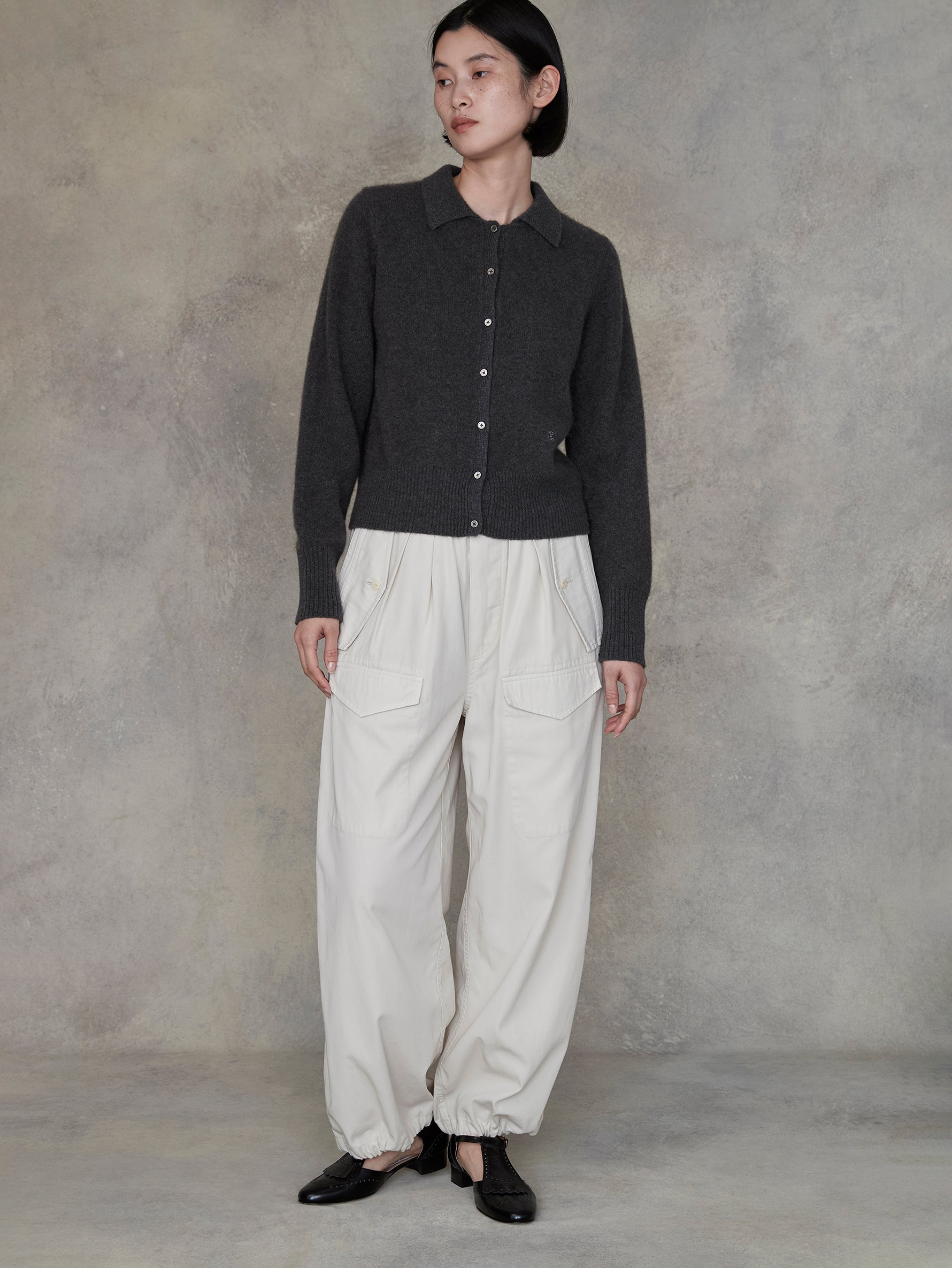 ヤクポロカーディガン/TBEA-504