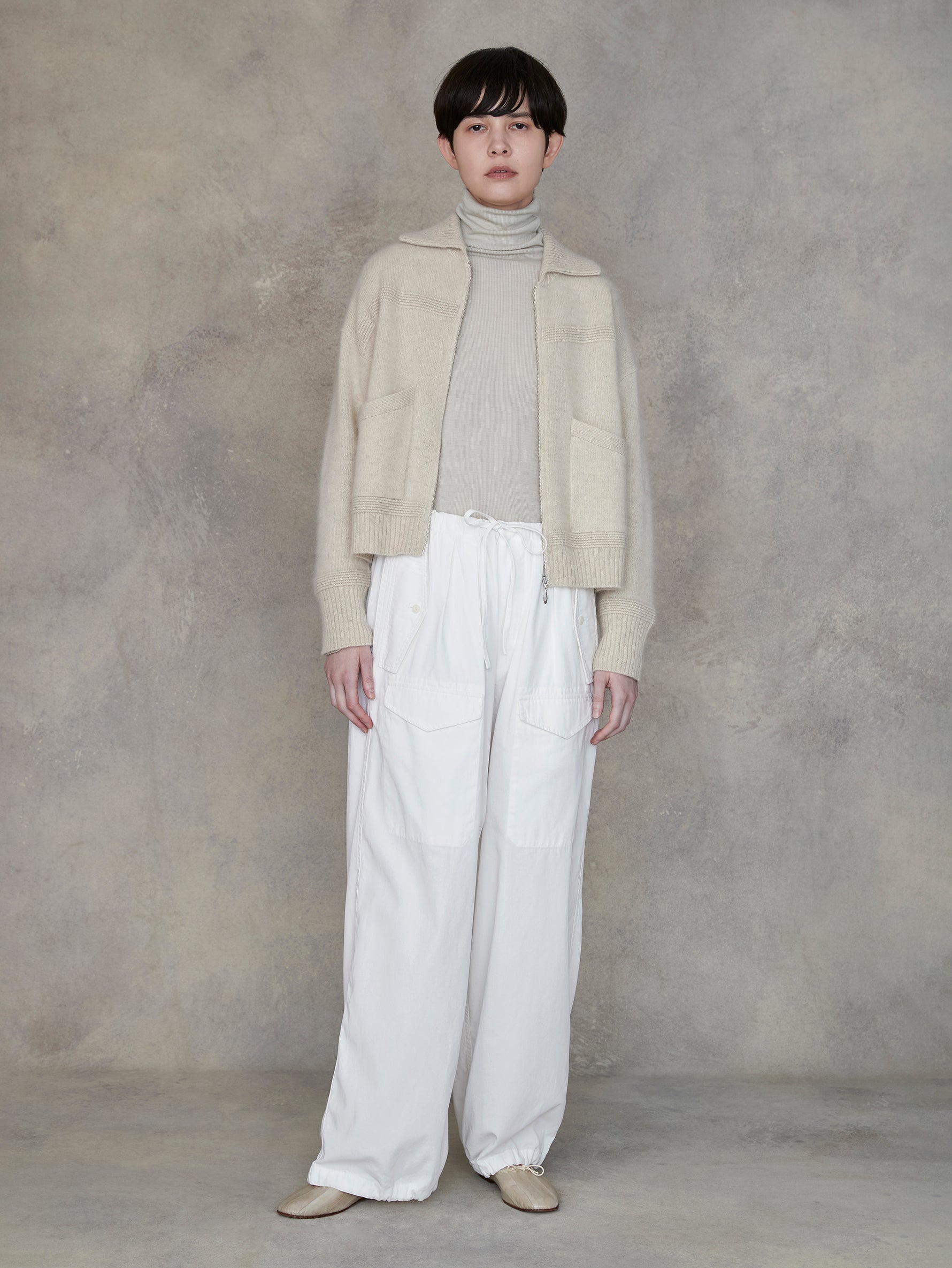 ヤクニットフライトジャケット/TBEA-505