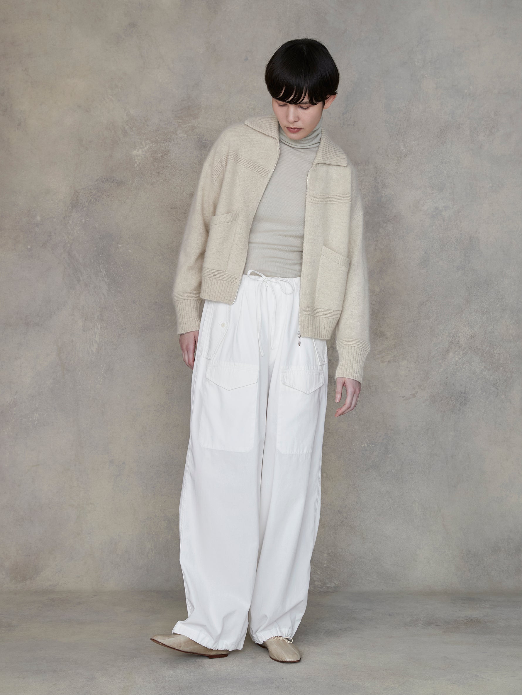 ヤクニットフライトジャケット/TBEA-505