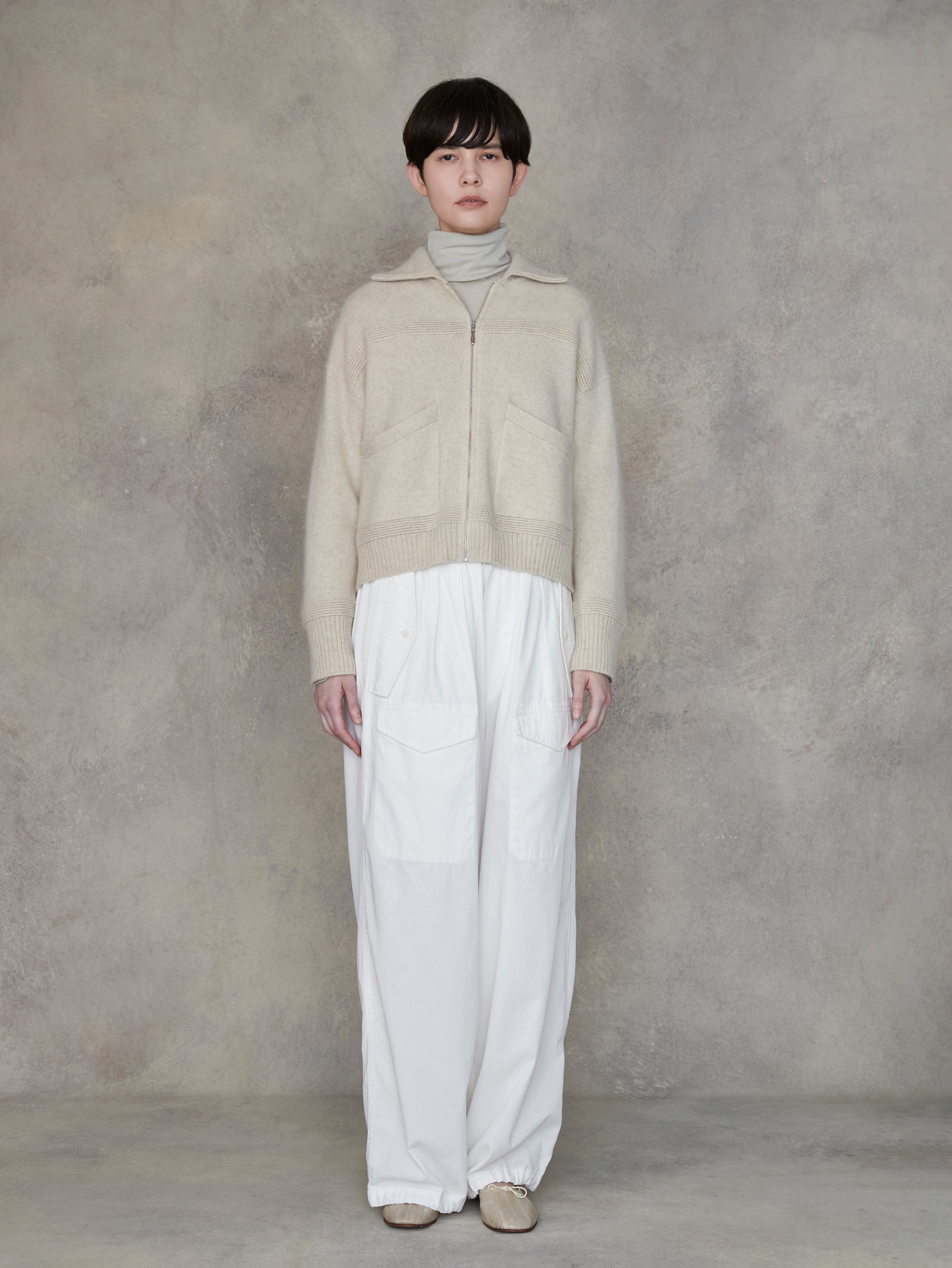 ヤクニットフライトジャケット/TBEA-505